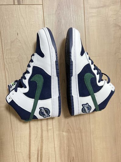 Nike Dunk High EMB "College Navy"