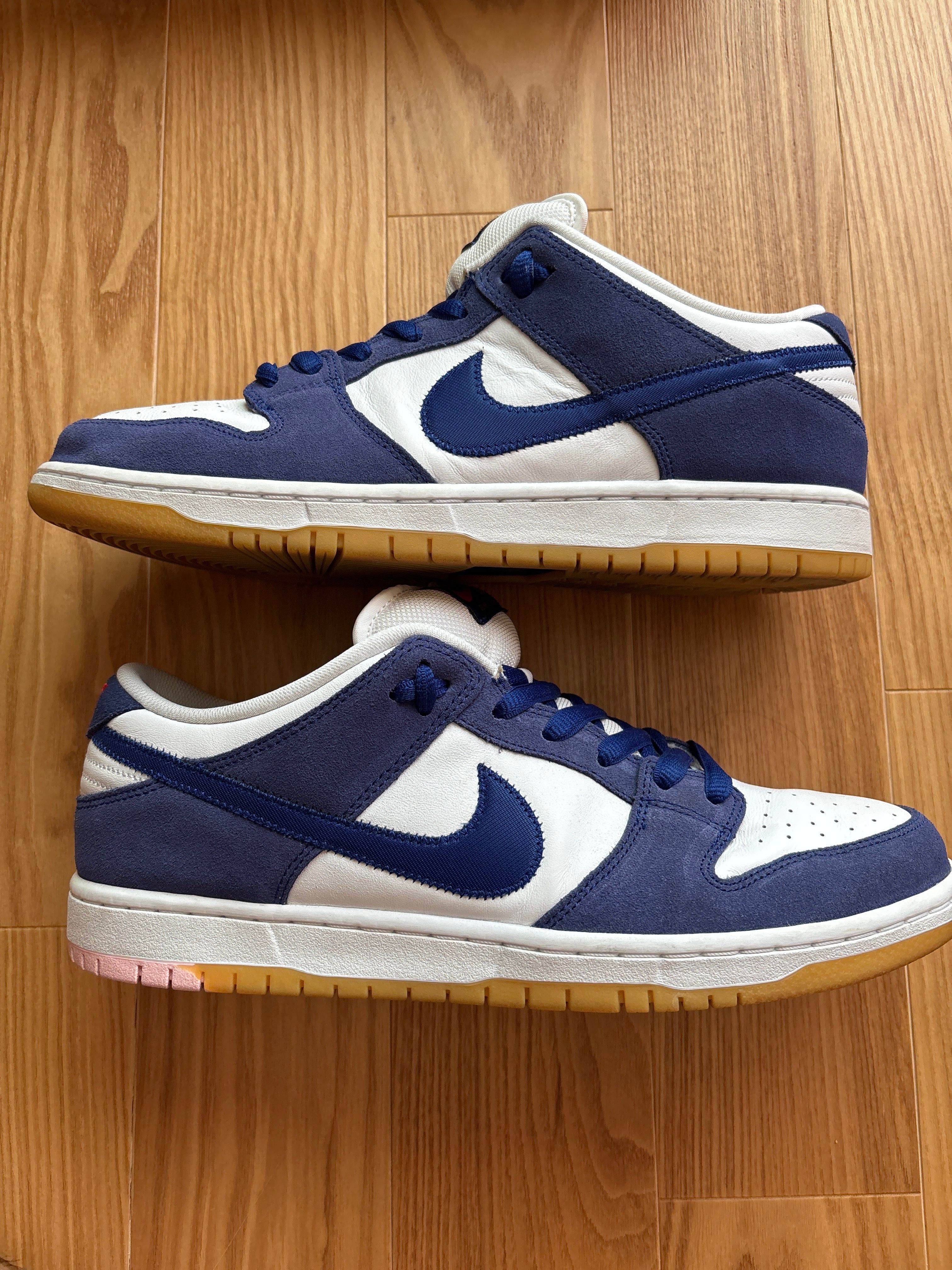 Nike SB Dunk Low "Los Angeles Dodgers/Deep Royal Blue"
