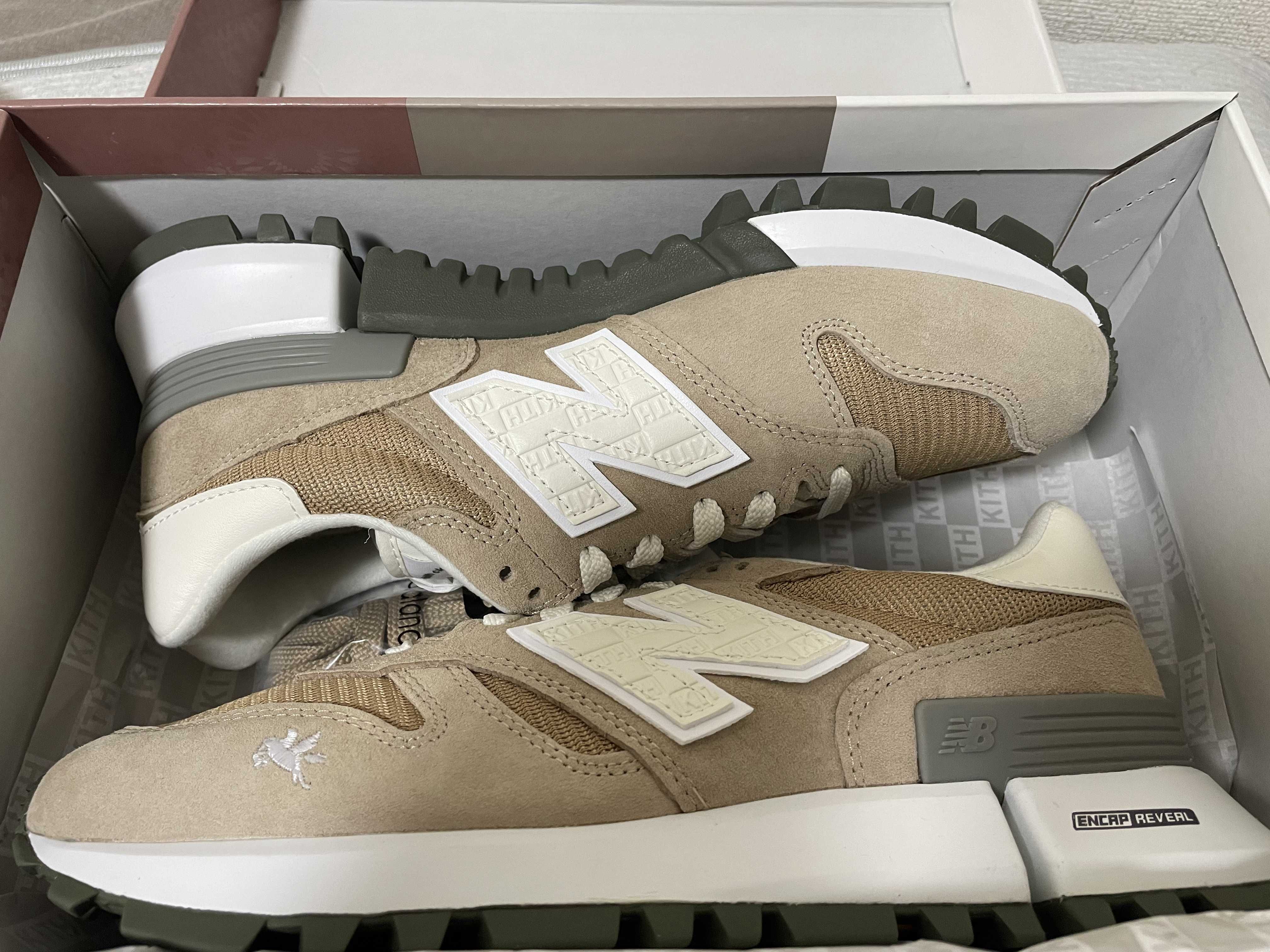 KITH × New Balance RC1300 10th Anniversary "White Pepper"