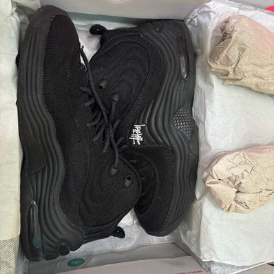 Stussy × Nike Air Penny 2 "Black"