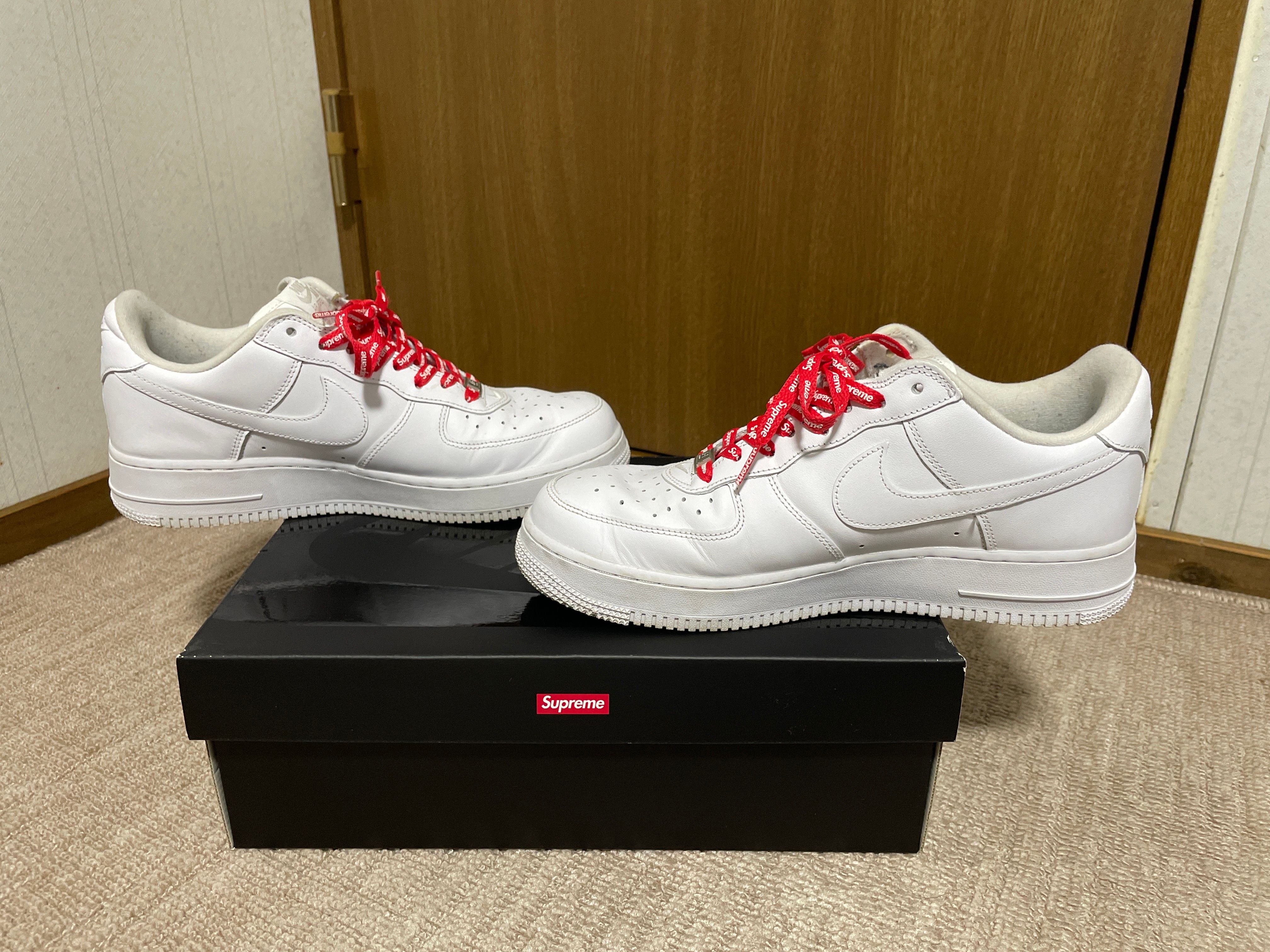 Supreme × Nike Air Force 1 Low "White"