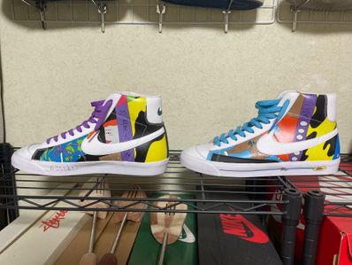 RUOHAN WANG × NIKE BLAZER MID FLYLEATHER