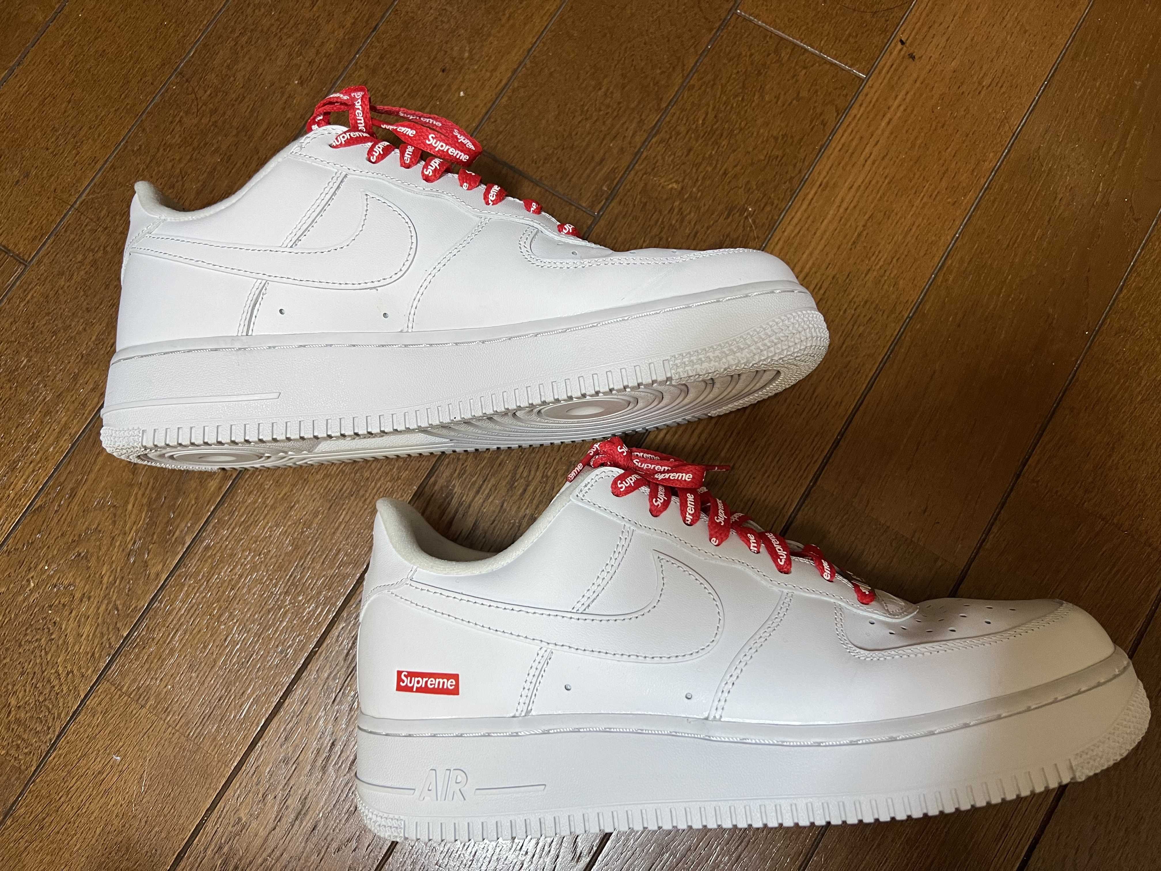Supreme × Nike Air Force 1 Low "White"