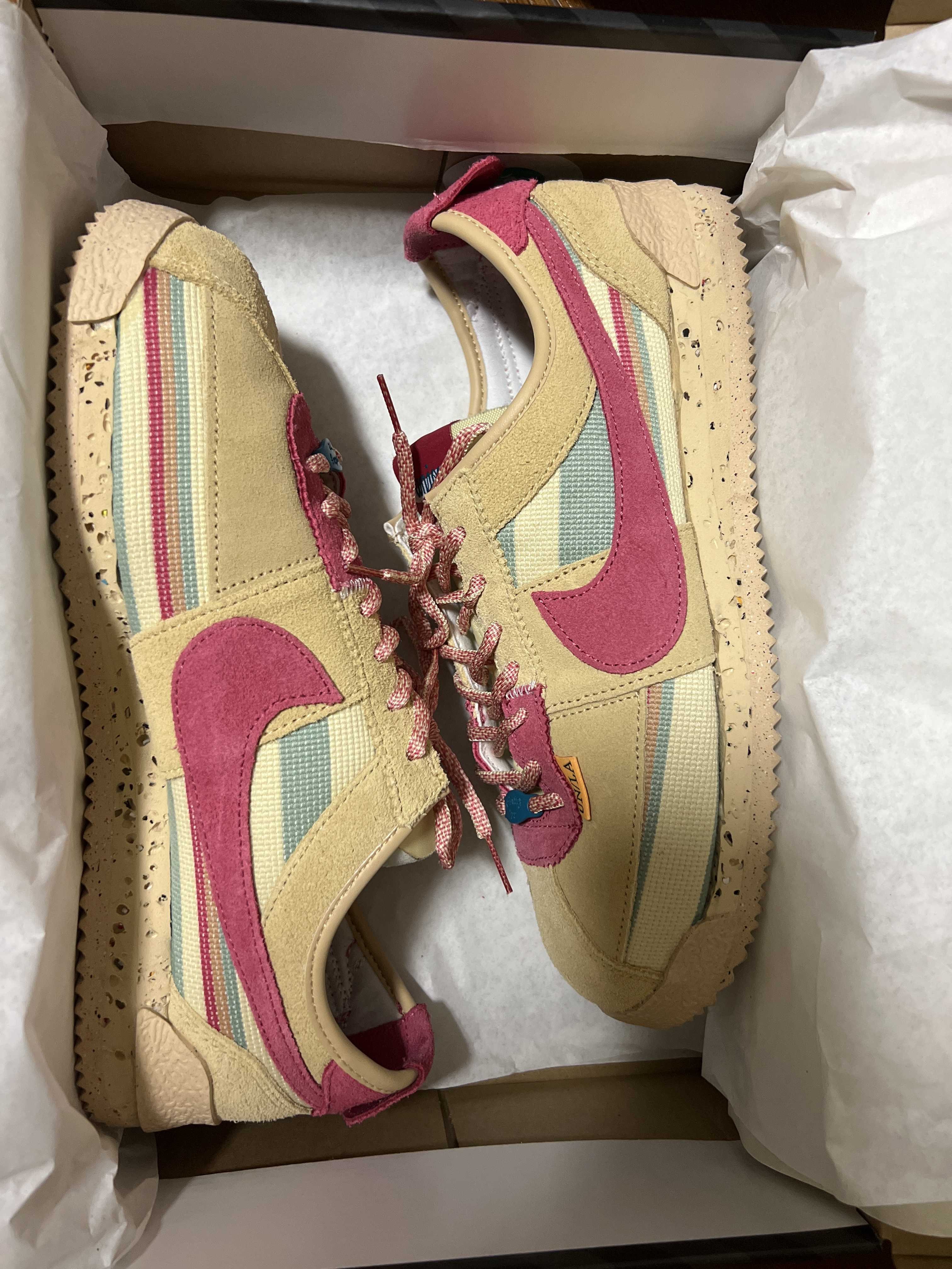 UNION × Nike Cortez "Red/Beige"