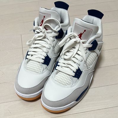 Nike SB Air Jordan 4 Retro SP "Summit White/Navy"