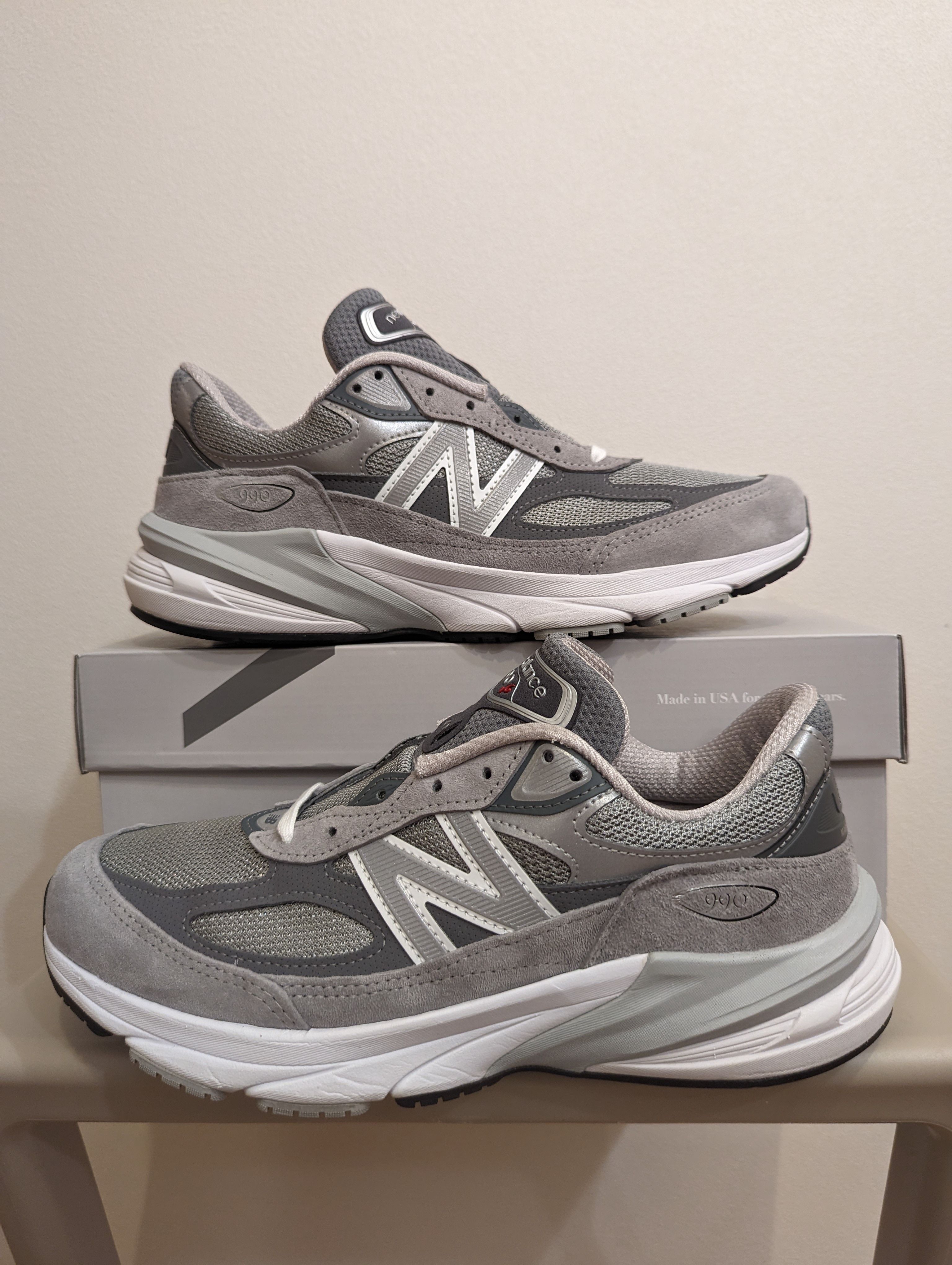 New Balance 990V6 "Gray" (Heel Logo NB)