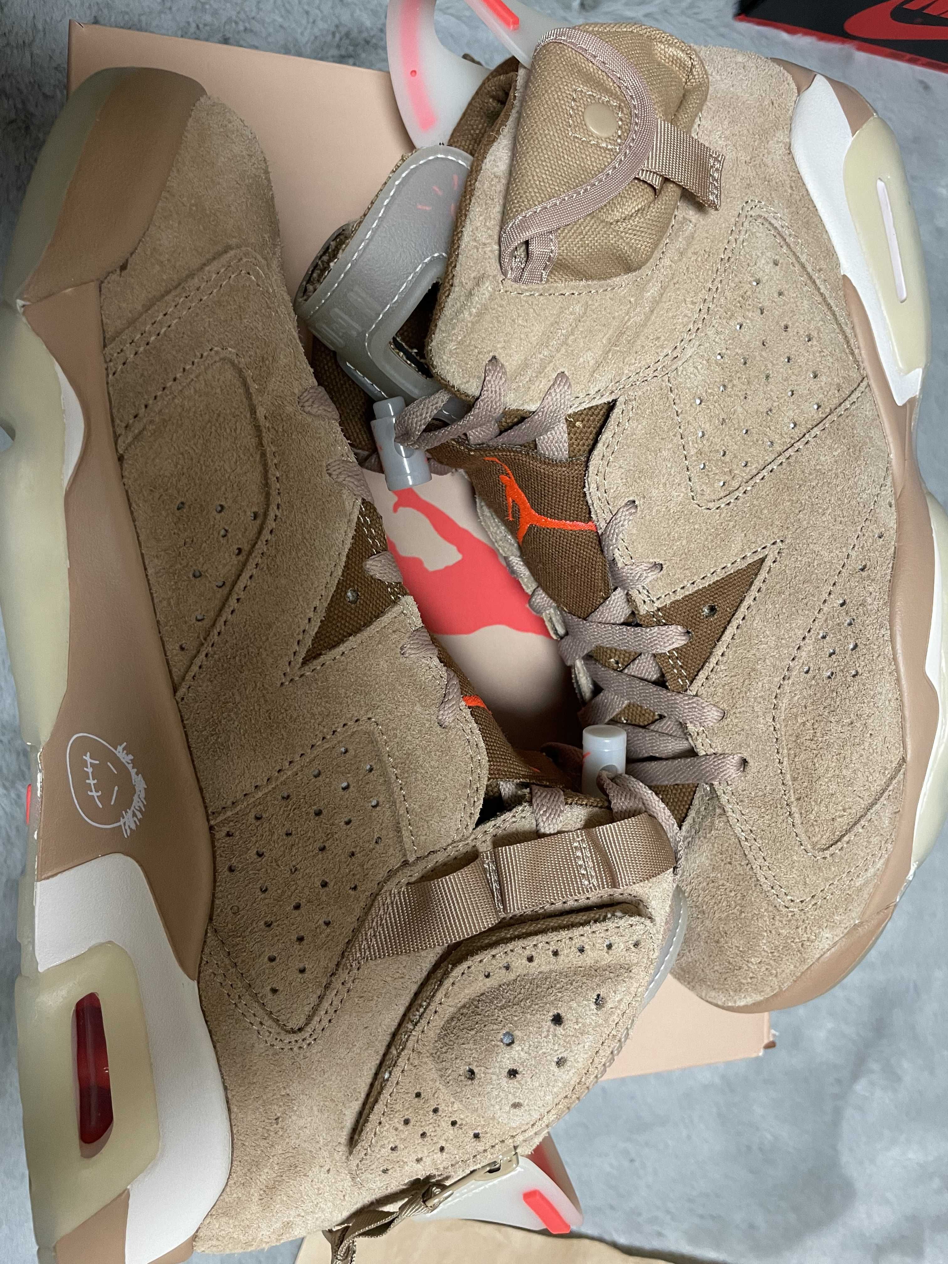 Travis Scott × Nike Air Jordan 6 "British Khaki"