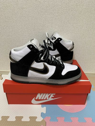 SLAM JAM x NIKE DUNK HIGH "WHITE/CLEAR BLACK"