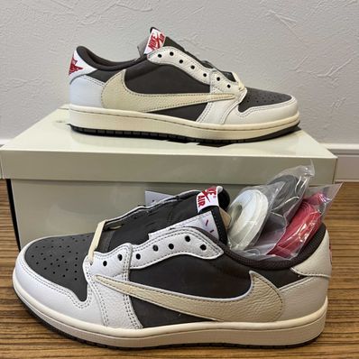 Travis Scott × Nike Air Jordan 1 Low OG SP "Reverse Mocha/Sail and Ridgerock"