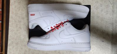 Supreme × Nike Air Force 1 Low "White"