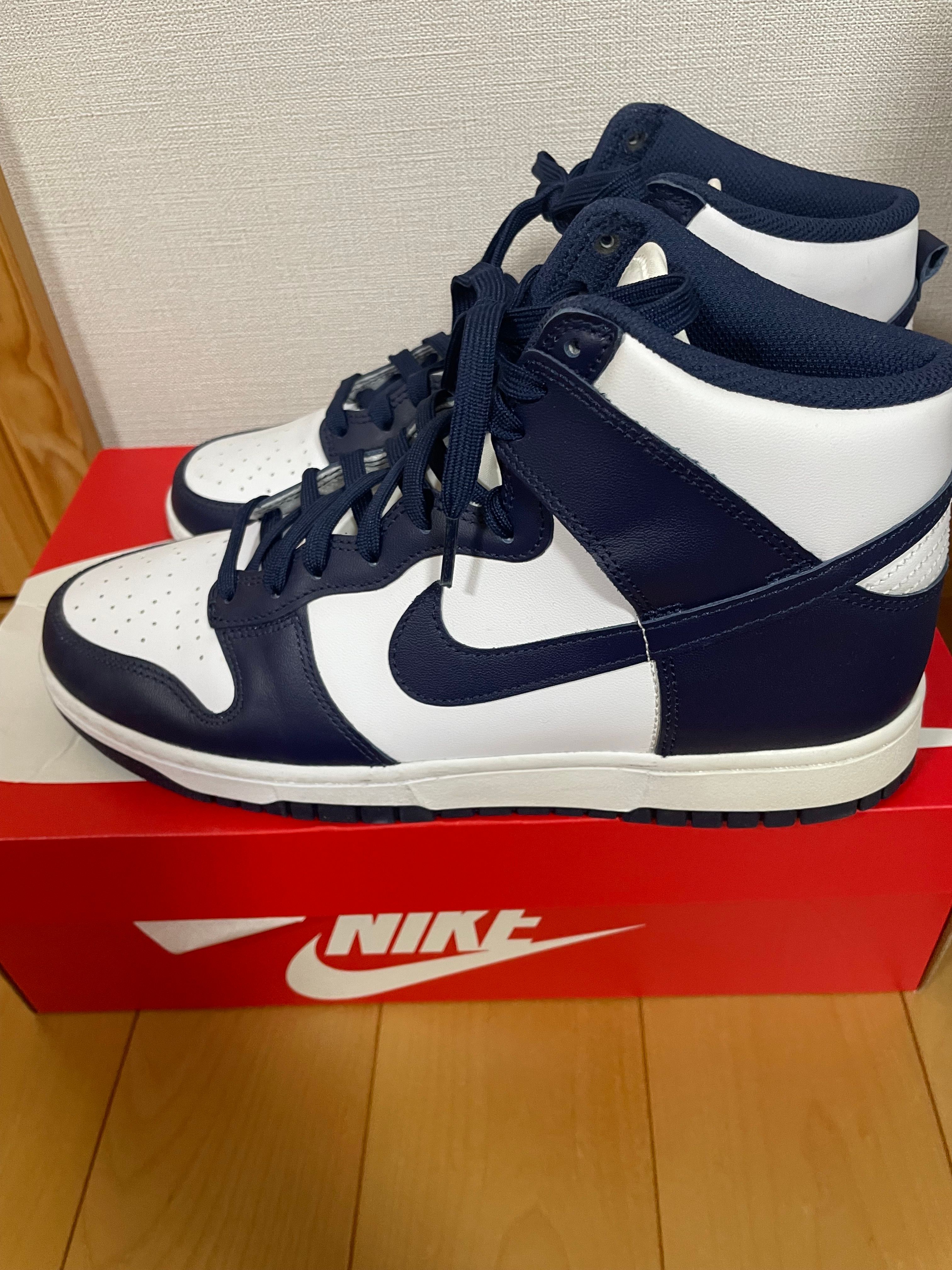 NIKEダンクハイ　チャンピオンシップ　ネイビー29cm新品未使用 NIKE公式】ダンク HIGH 'Championship Navy' (DD1399-104 / NIKE