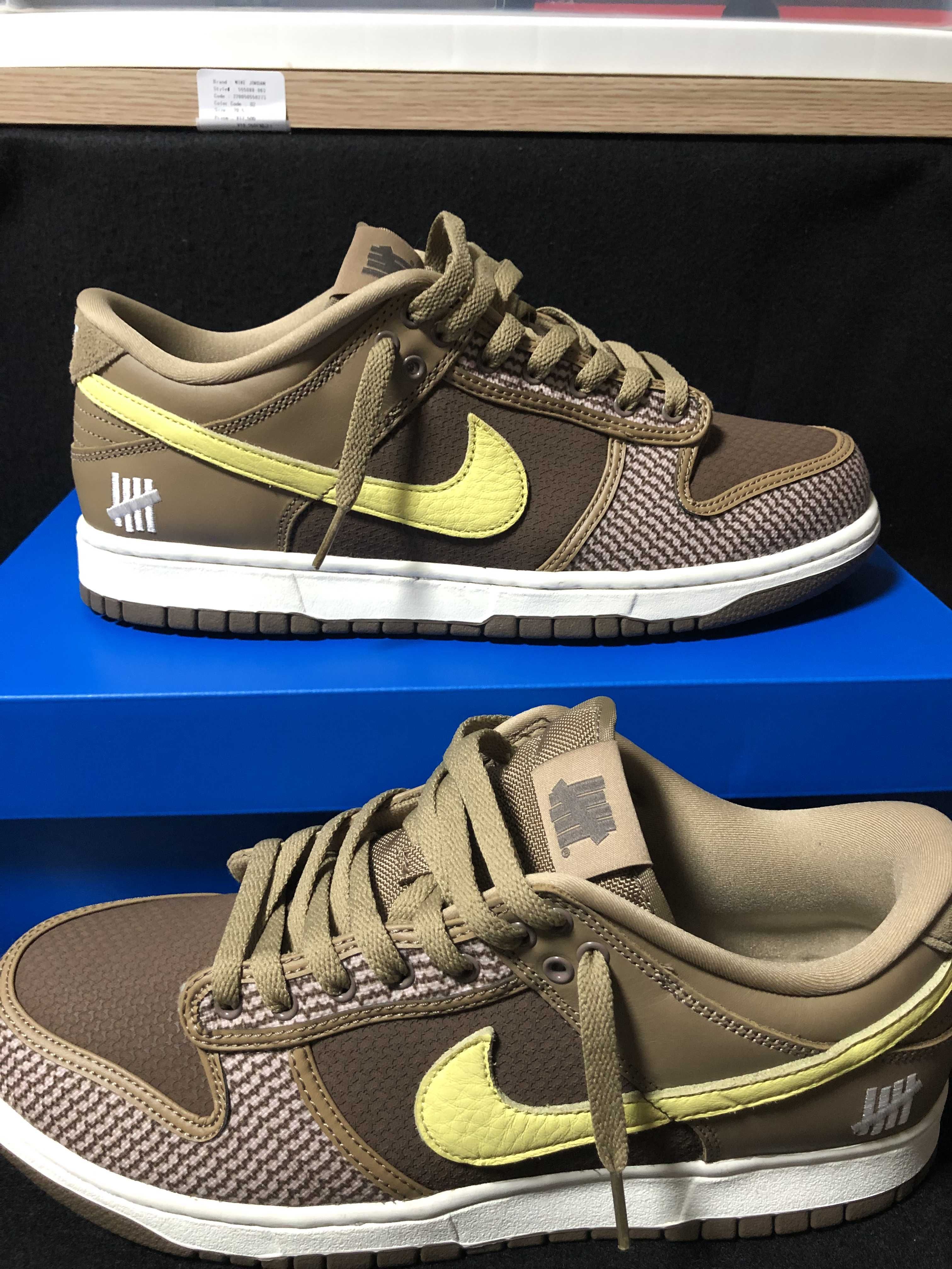 UNDEFEATED × Nike Dunk Low SP  "Canteen/Lemon Frost/Palomino"