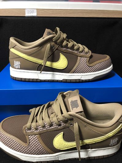 UNDEFEATED × Nike Dunk Low SP "Canteen/Lemon Frost/Palomino"