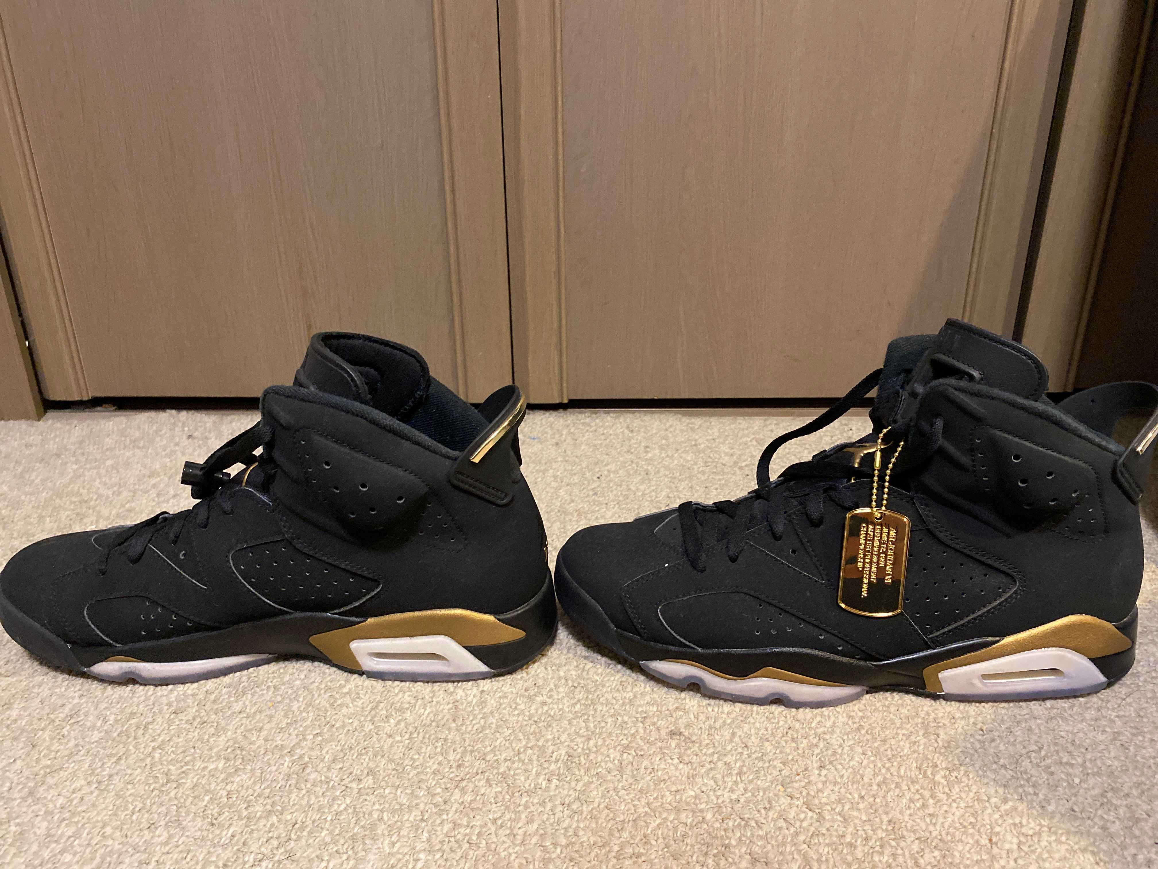 Nike Air Jordan 6 DMP "Black/Metallic Gold" (2020)  