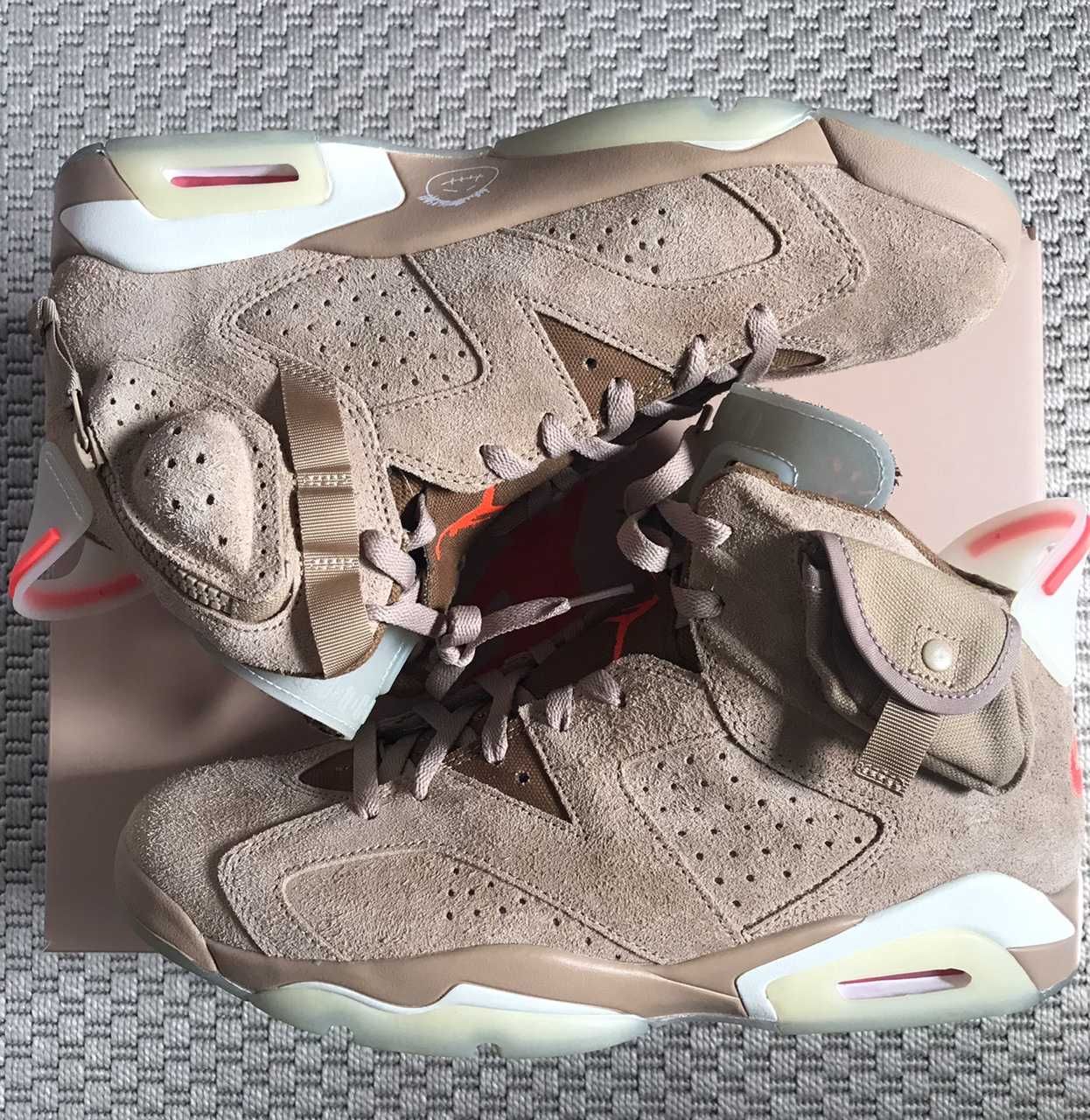 Travis Scott × Nike Air Jordan 6 "British Khaki"