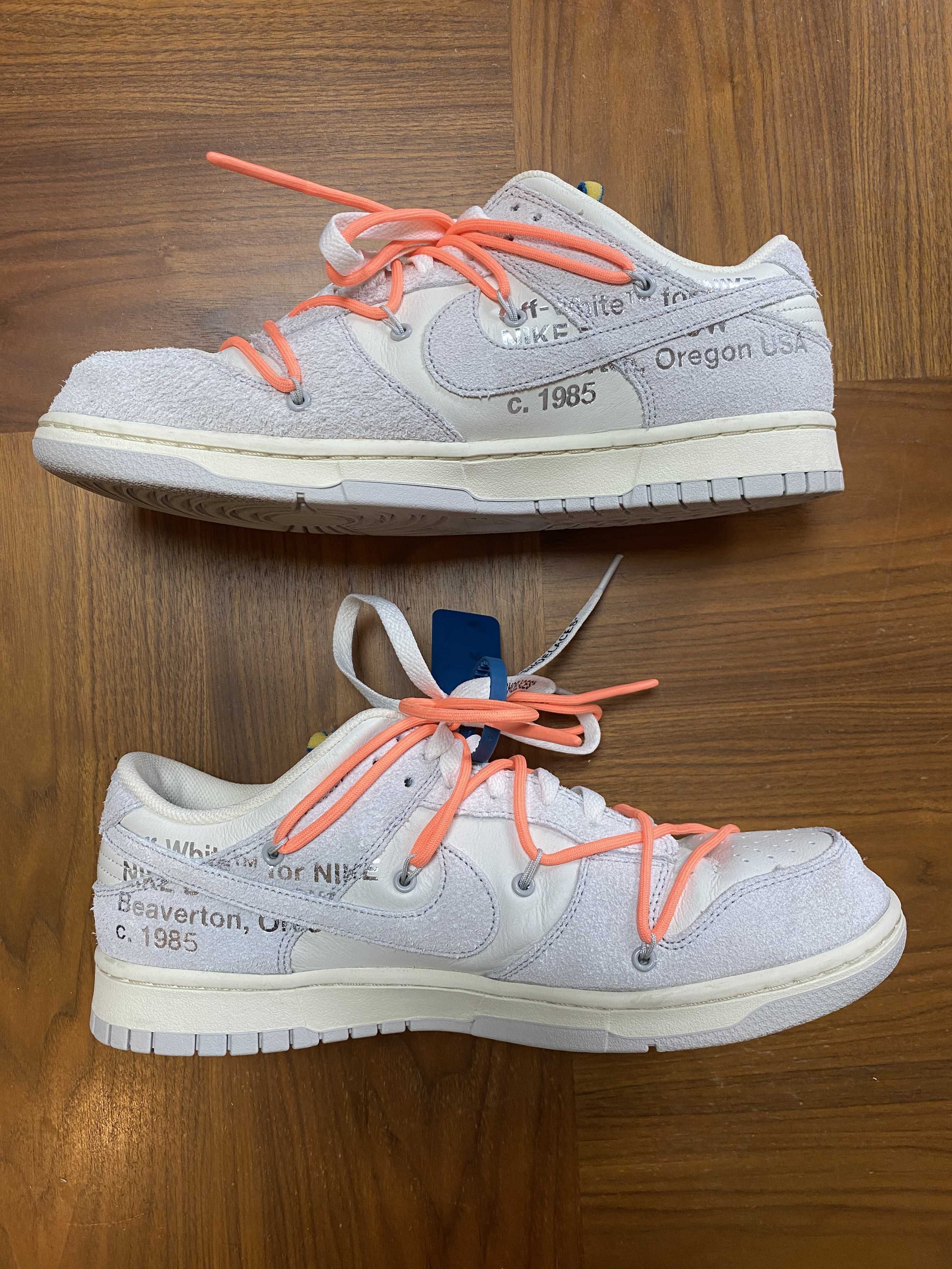 Off-White × Nike Dunk Low 1 of 50 "Lot.19" 