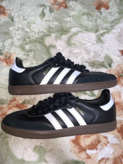 adidas Samba OG "Core Black/Cloud White/Gum"