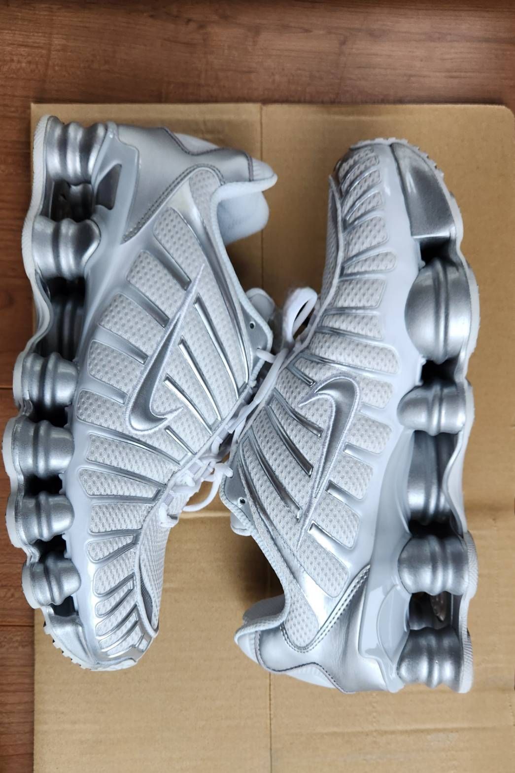 Nike Women's Shox TL "Metallic Silver"