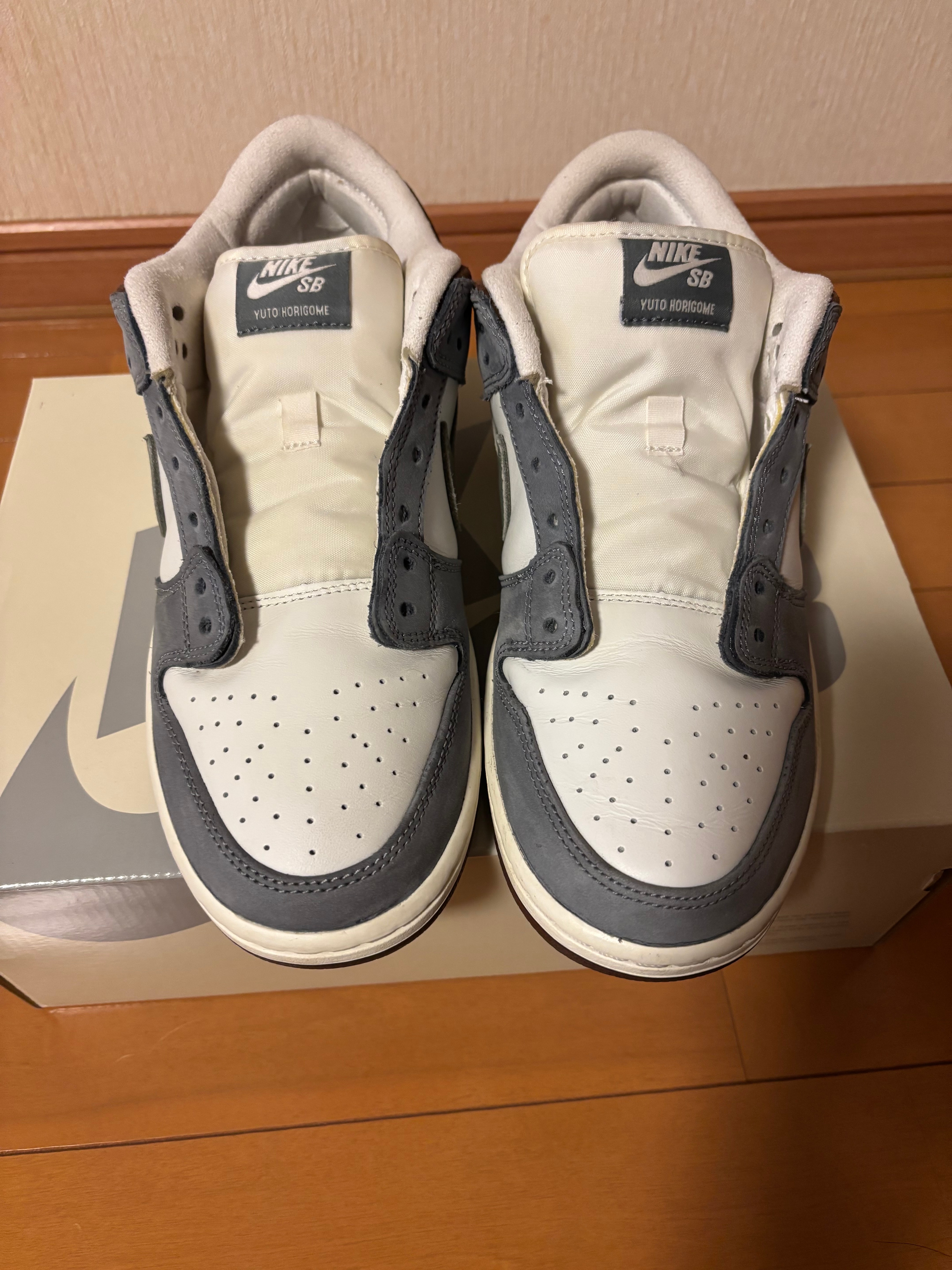 堀米 雄斗(Yuto Horigome) × Nike SB Dunk Low Pro QS "Wolf Grey"