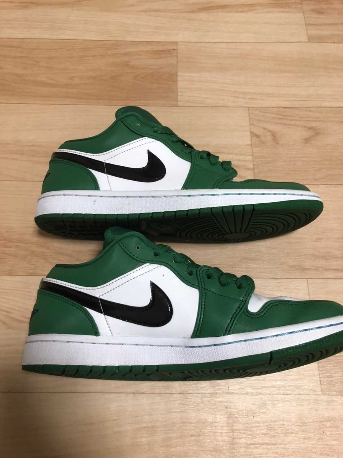 NIKE AIR JORDAN 1 LOW "PINE GREEN/WHITE"
