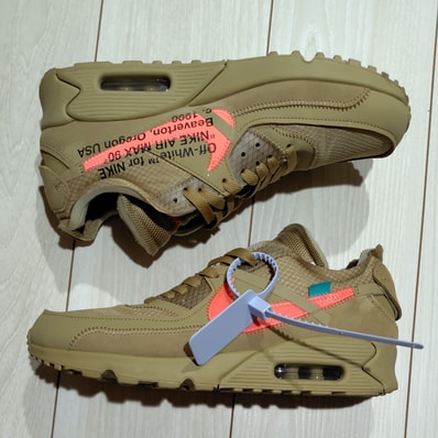 Off-White × Nike Air Max 90 "Desert Ore"
