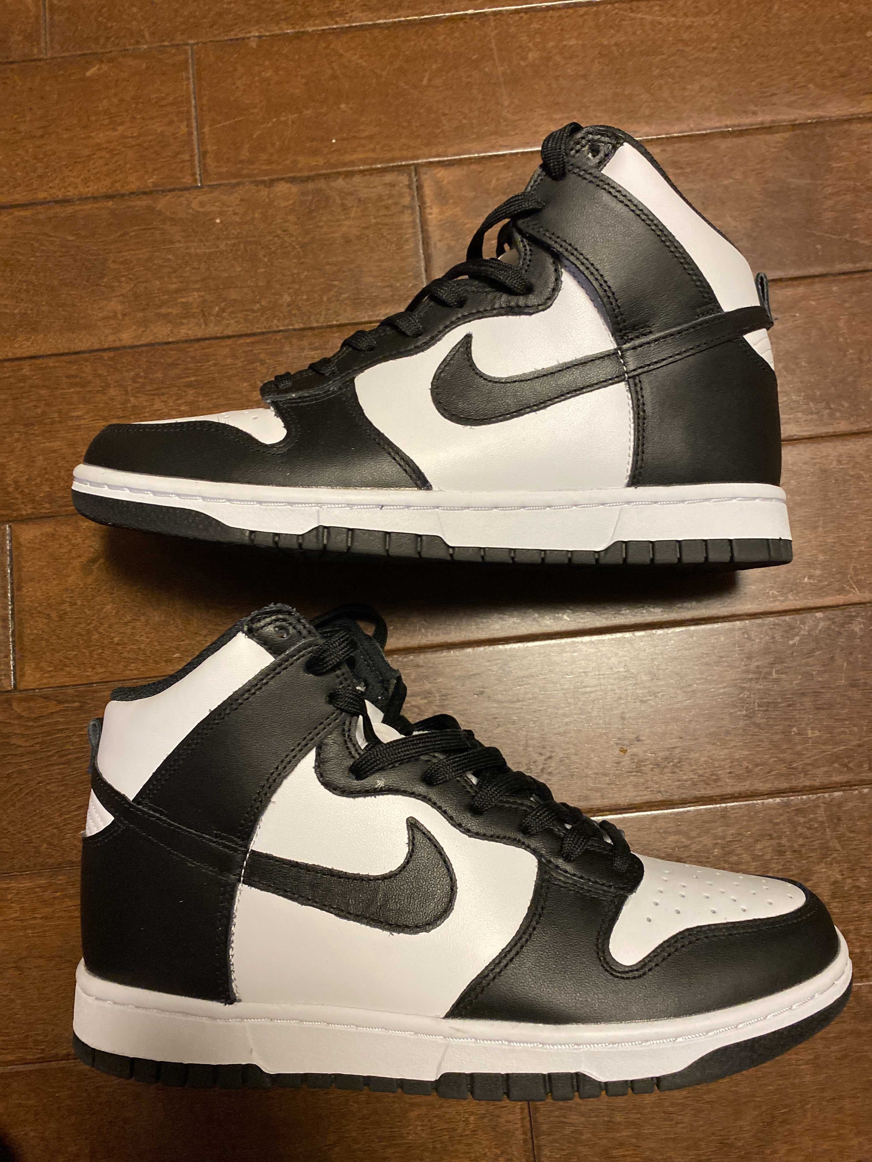 Nike Women's Dunk High "Black and White"