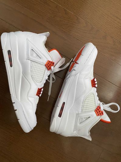 Nike Air Jordan 4 Retro "White/Team Orange"