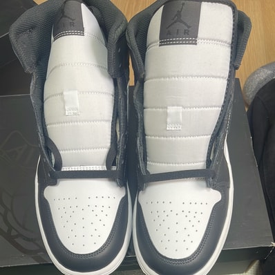 Nike Air Jordan 1 Mid "Panda Elephant/Safari"