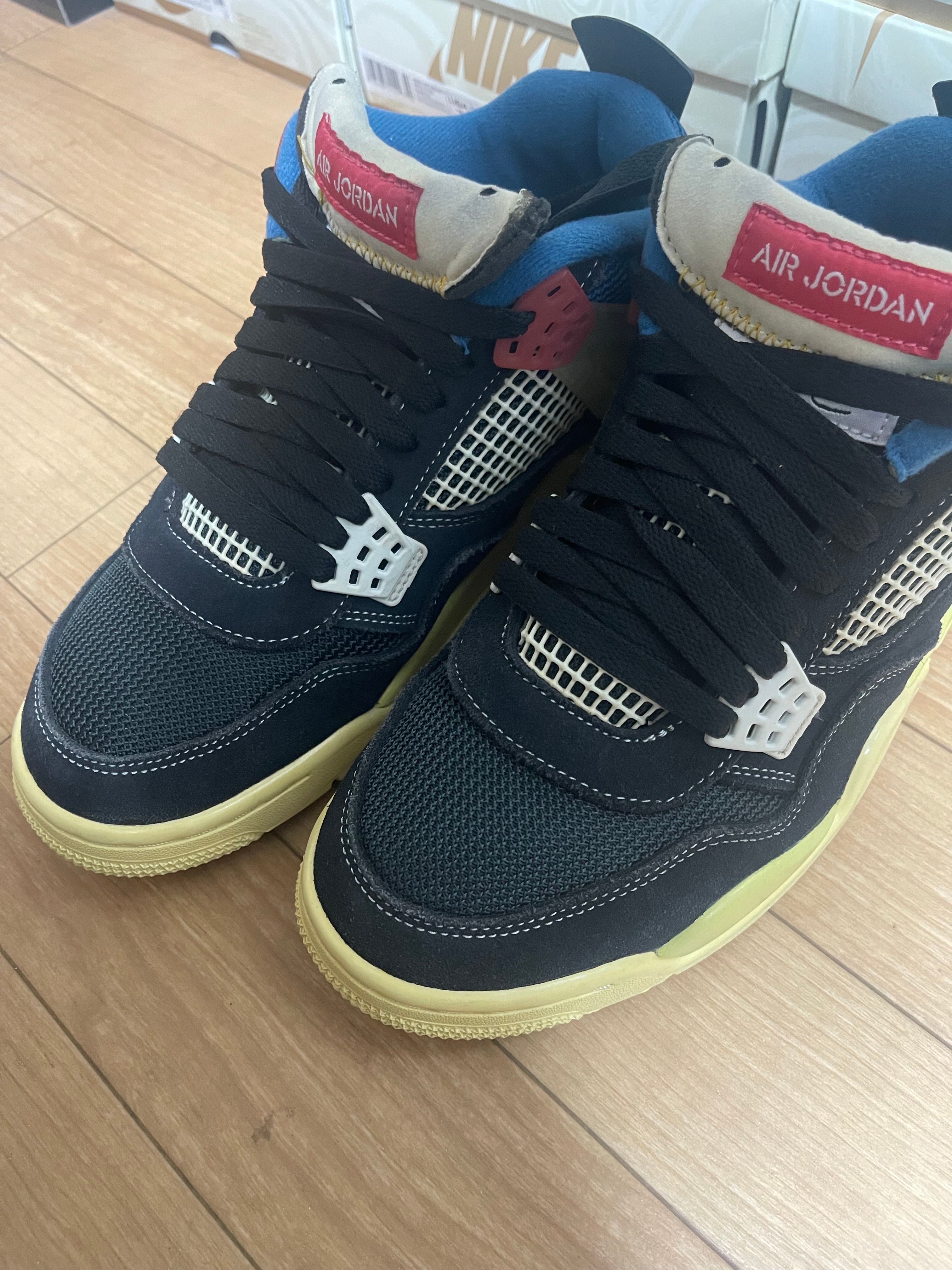 UNION × NIKE AIR JORDAN 4 "OFF NOIR"
