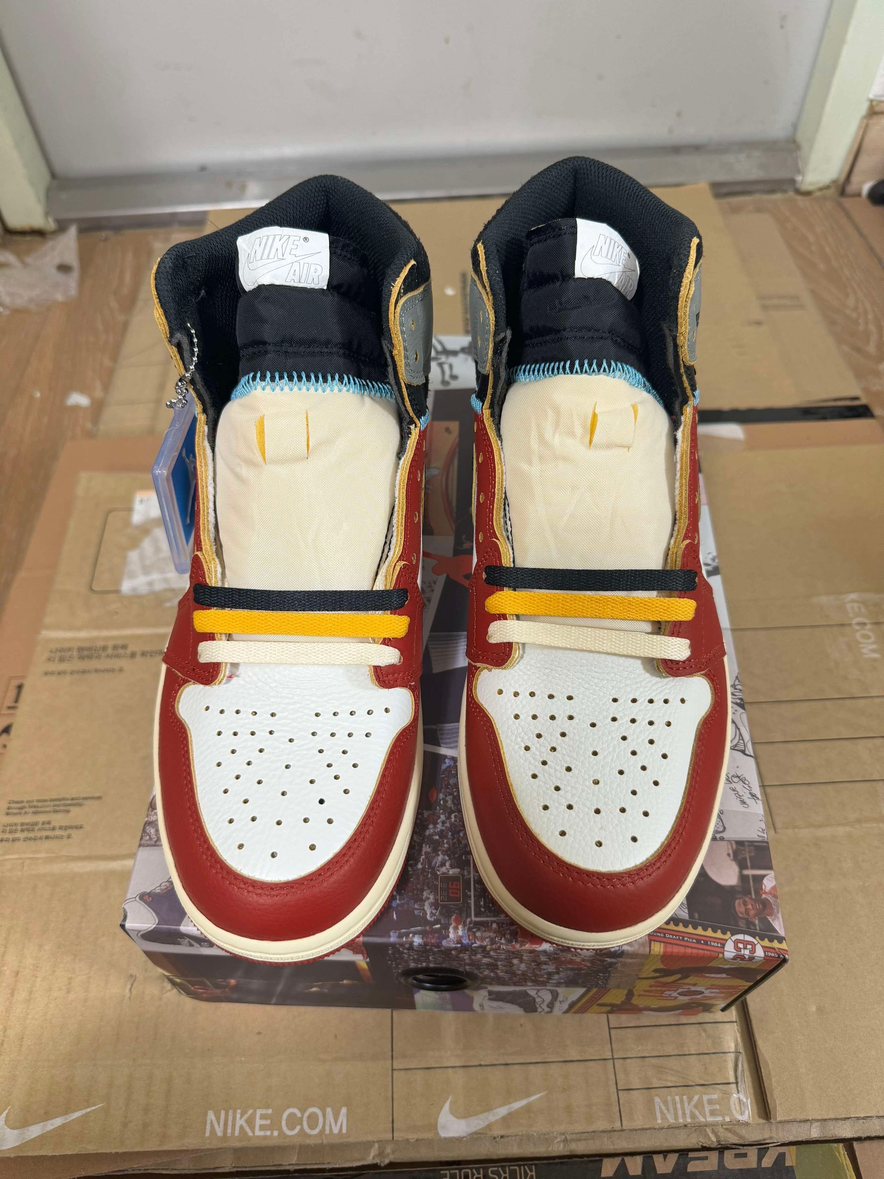 UNION × Nike Air Jordan 1 Retro High OG "Chicago/Shadow"