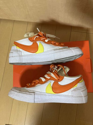 SACAI × NIKE BLAZER LOW "MAGMA ORANGE"