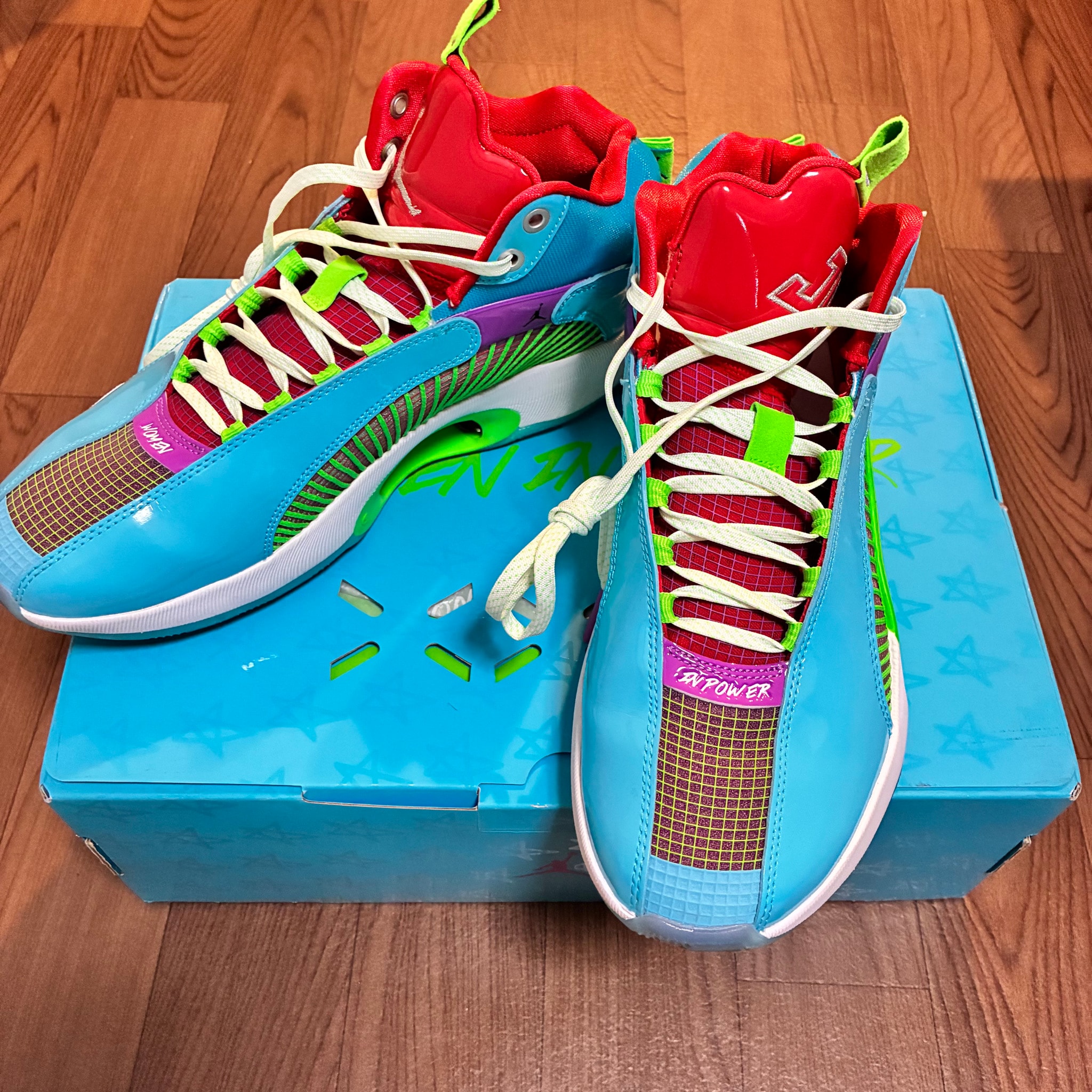 Nike Air Jordan XXXV Jayson Tatum Women In Power PE "Light Blue"
