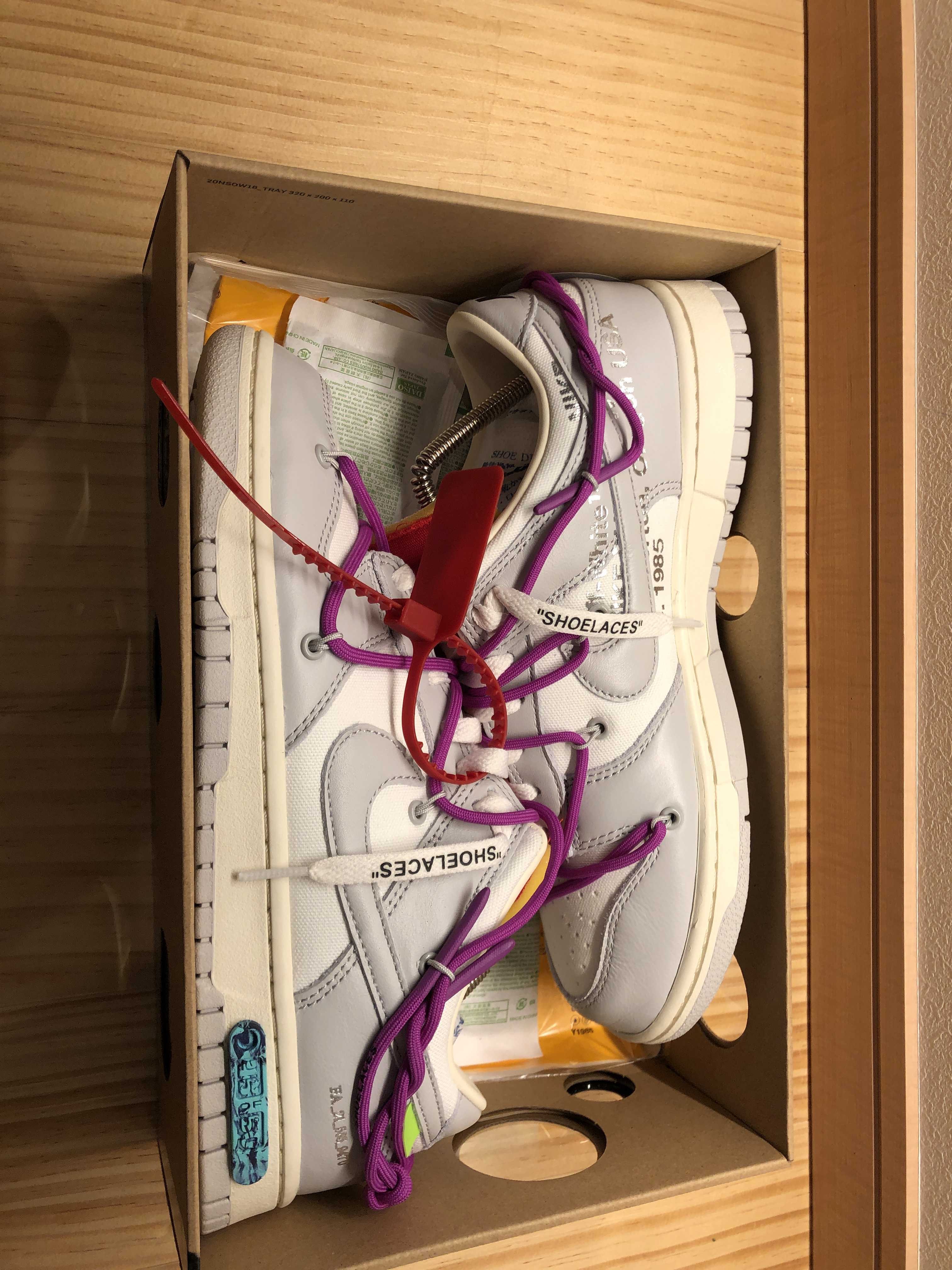Off-White × Nike Dunk Low 1 of 50 "Lot.45"