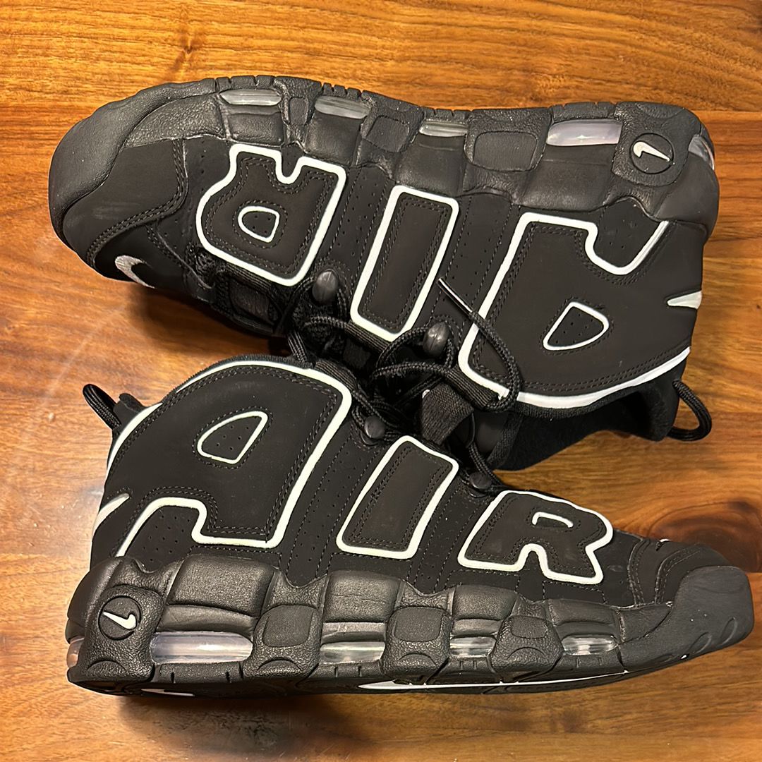 Nike Air More Uptempo "Black/White"(2020)