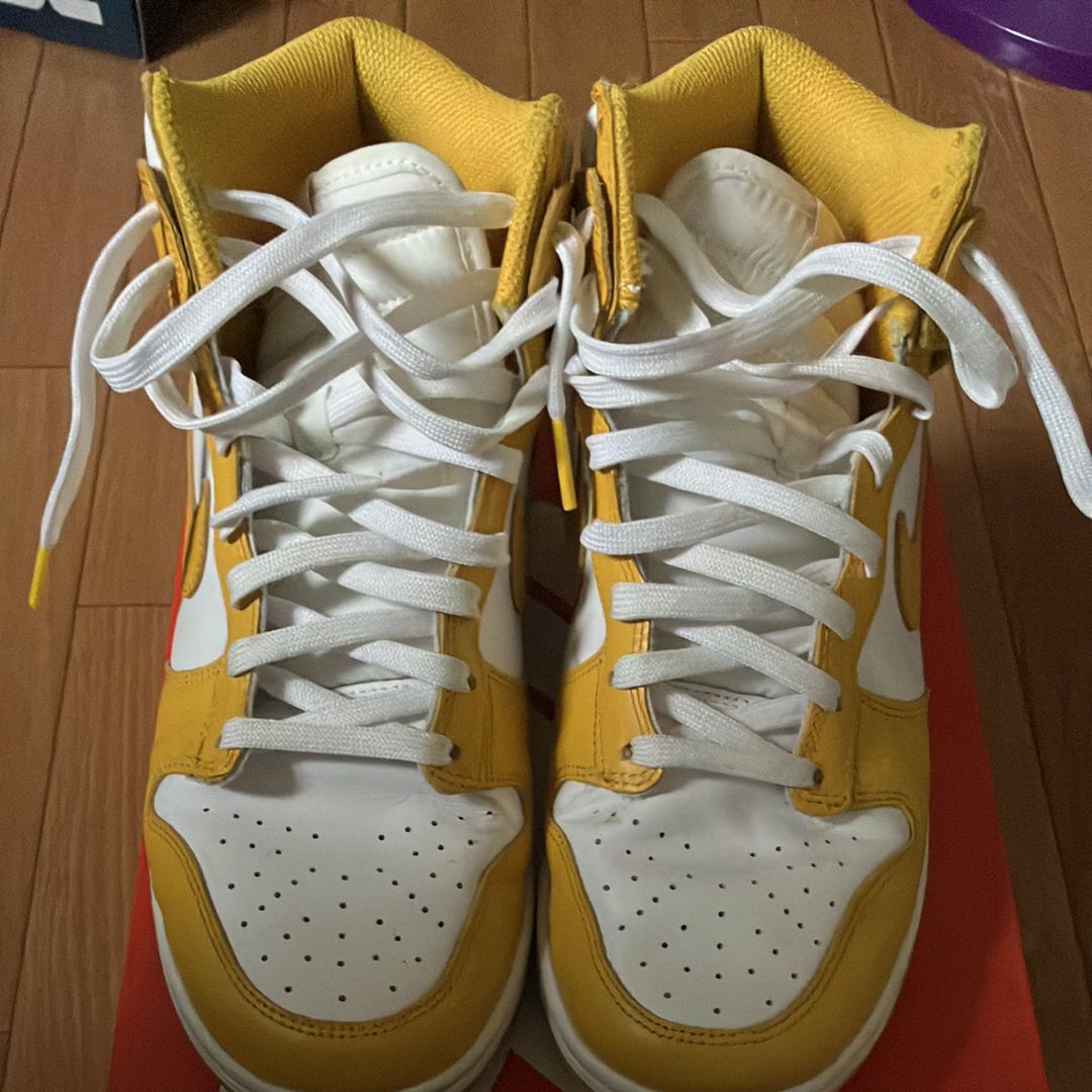 NIKE Women's DUNK HIGH "DARK SULFUR"
