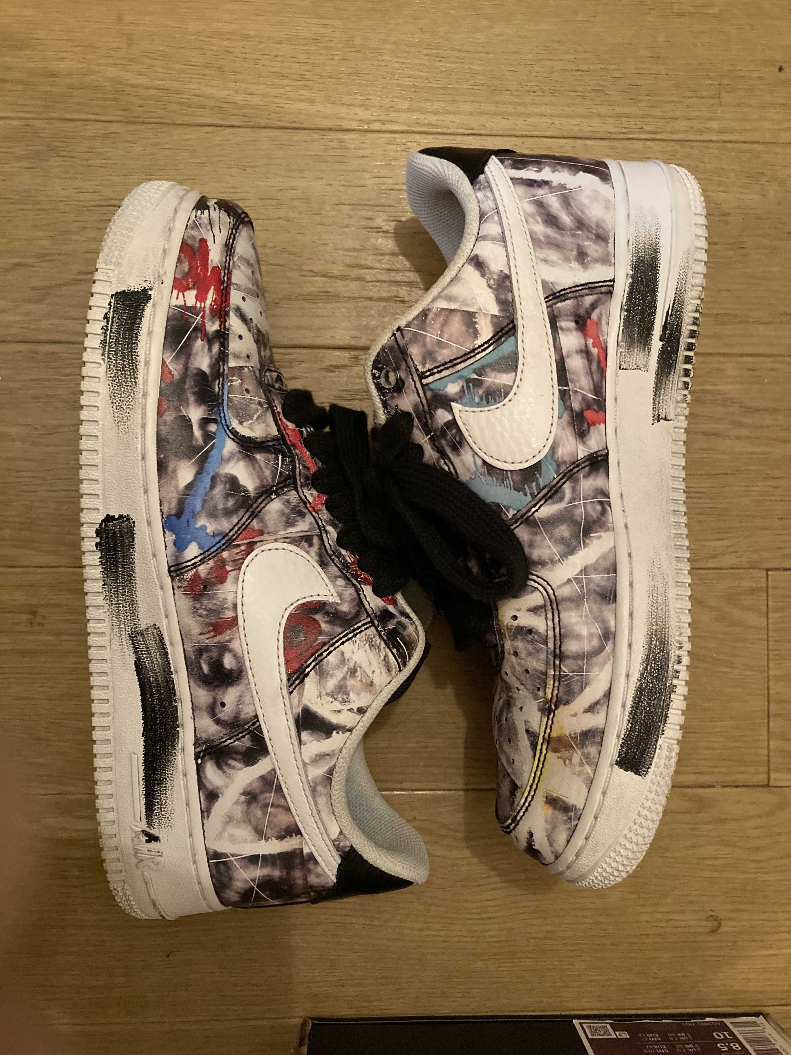 PEACEMINUSONE × Nike Air Force 1 Low Para Noise "Black" / G-DRAGON