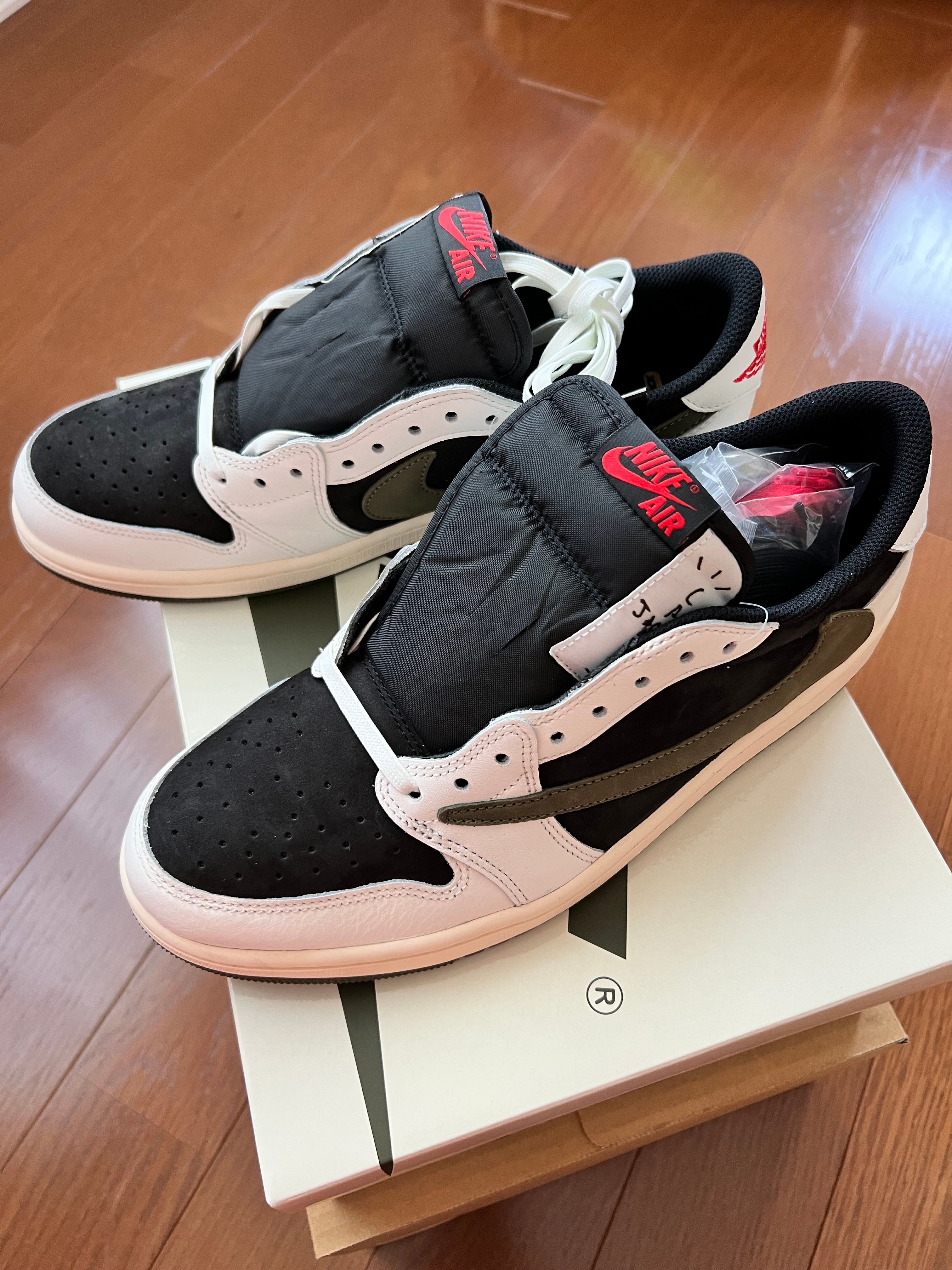 Travis Scott × Nike Women's Air Jordan 1 Low OG "Medium Olive"