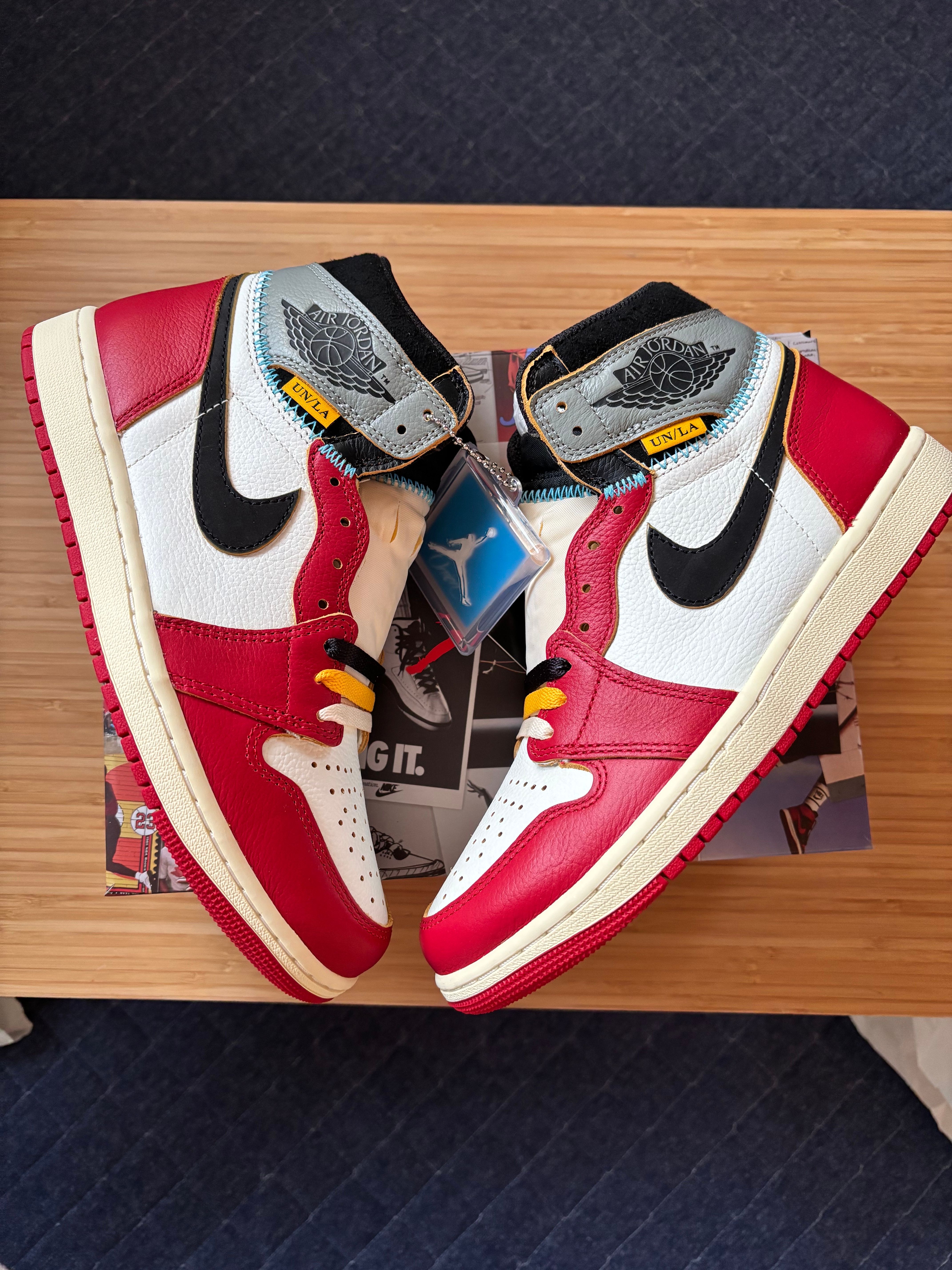 UNION × Nike Air Jordan 1 Retro High OG "Chicago/Shadow"