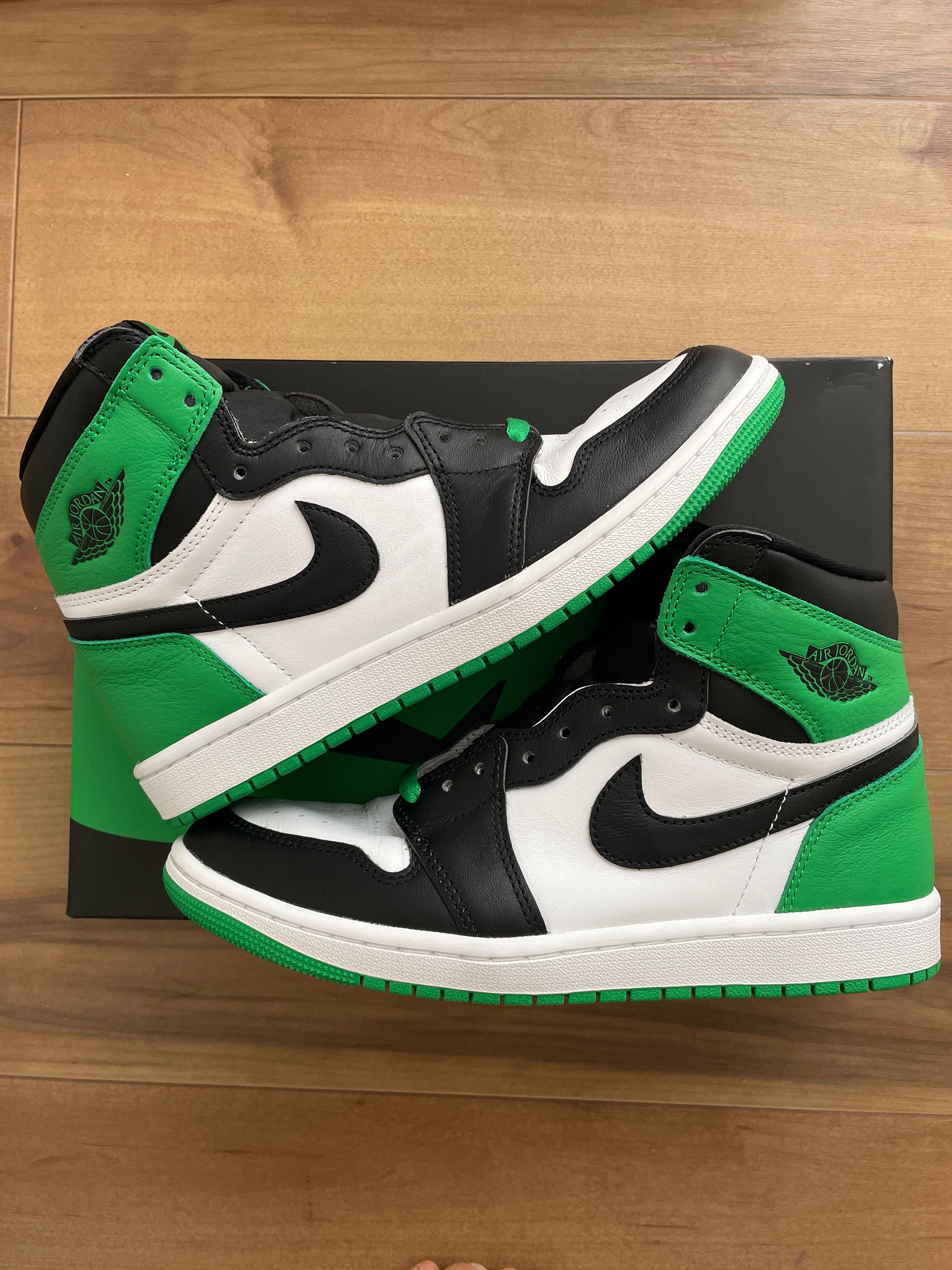 Nike Air Jordan 1 Retro High OG "Celtics/Black and Lucky Green" (2023)