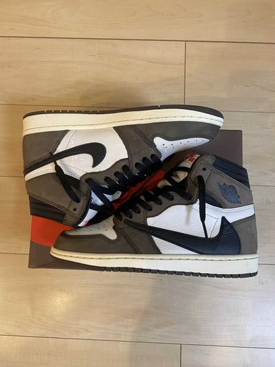 Travis Scott × Nike Air Jordan 1 Retro High OG TS SP "Sail/Dark Mocha"