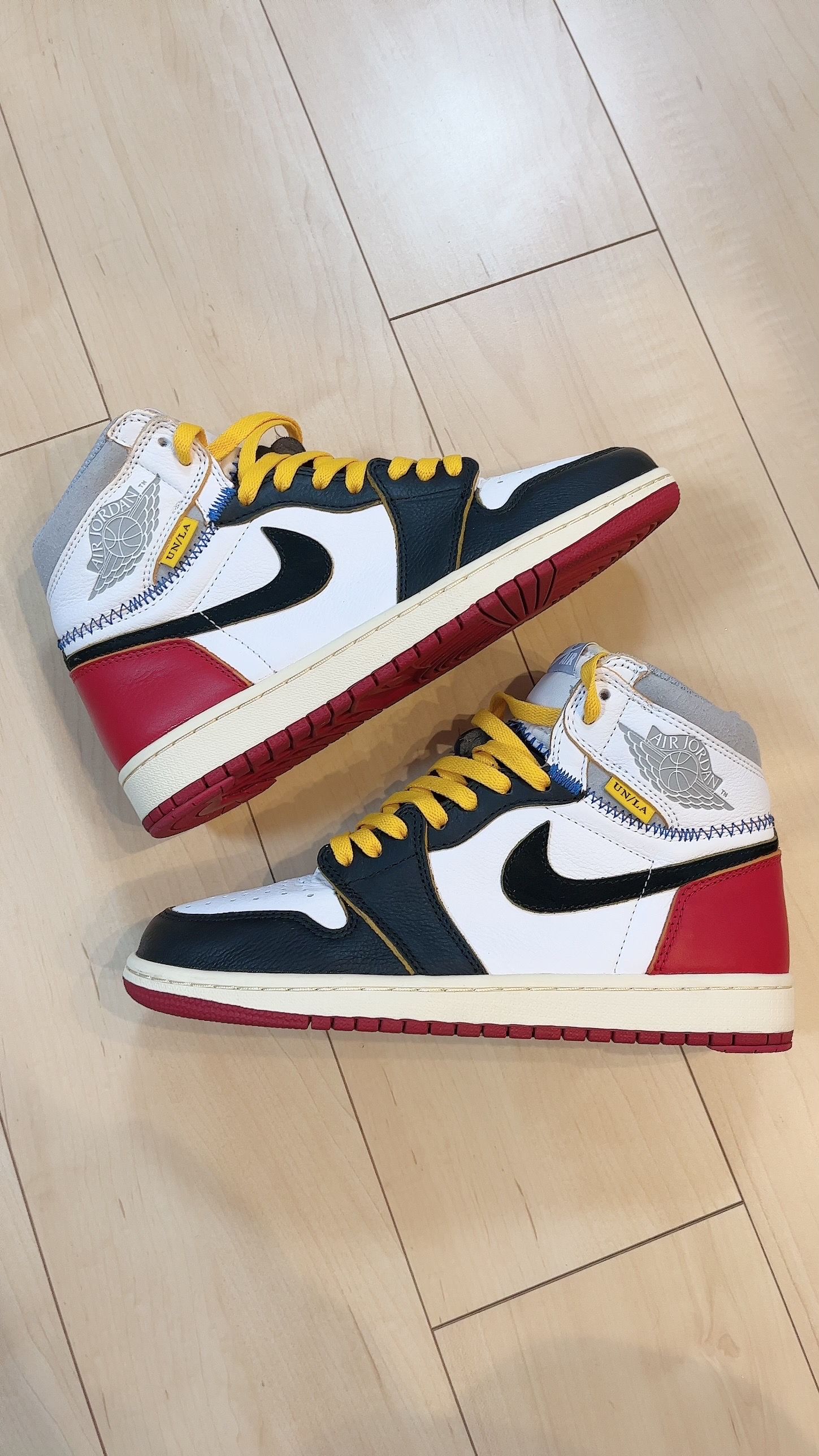 UNION × Nike Air Jordan 1 Retro High OG NRG "Varsity Red/Wolf Grey"