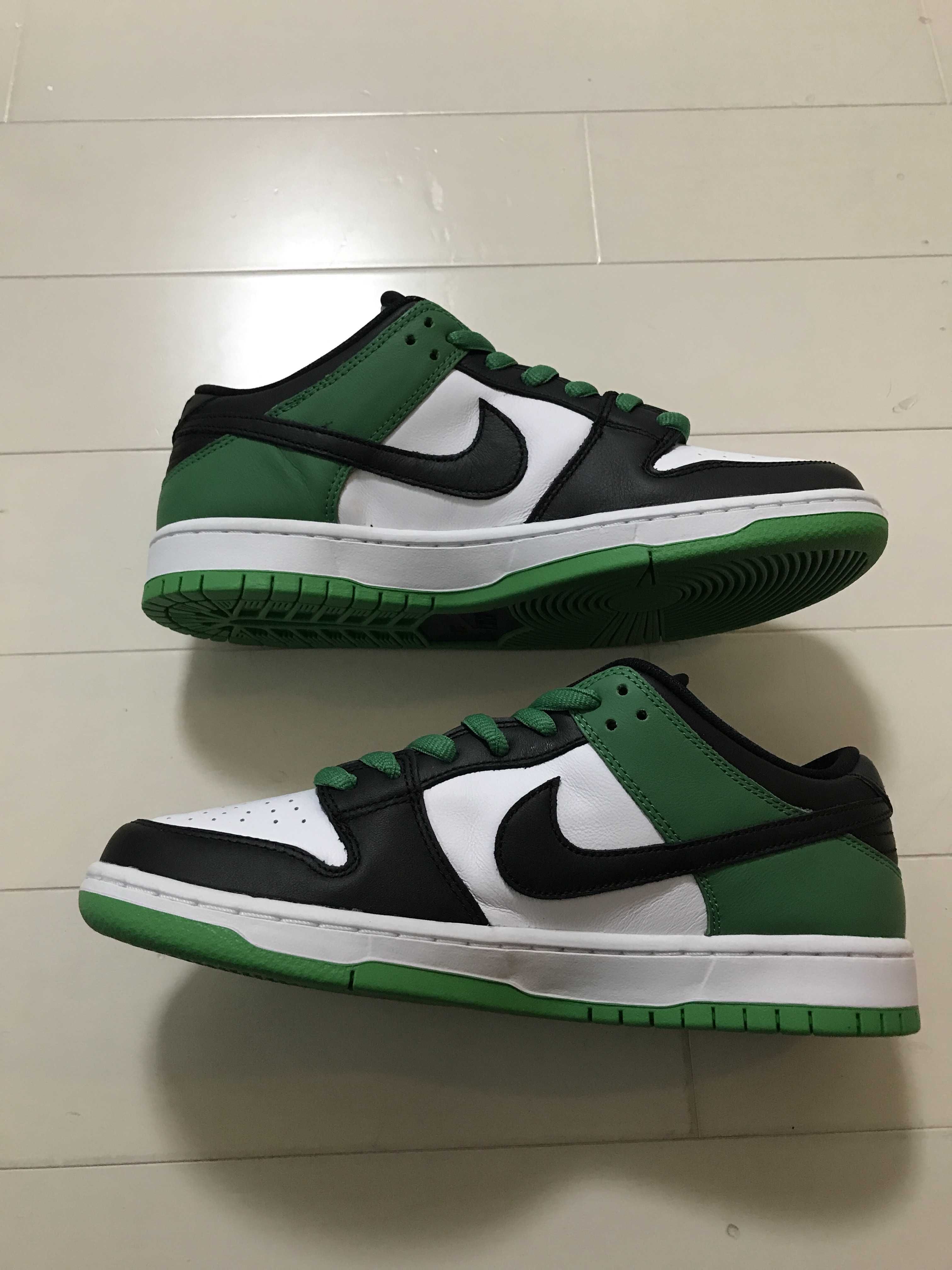 Nike SB Dunk Low Pro "Black and Classic Green"