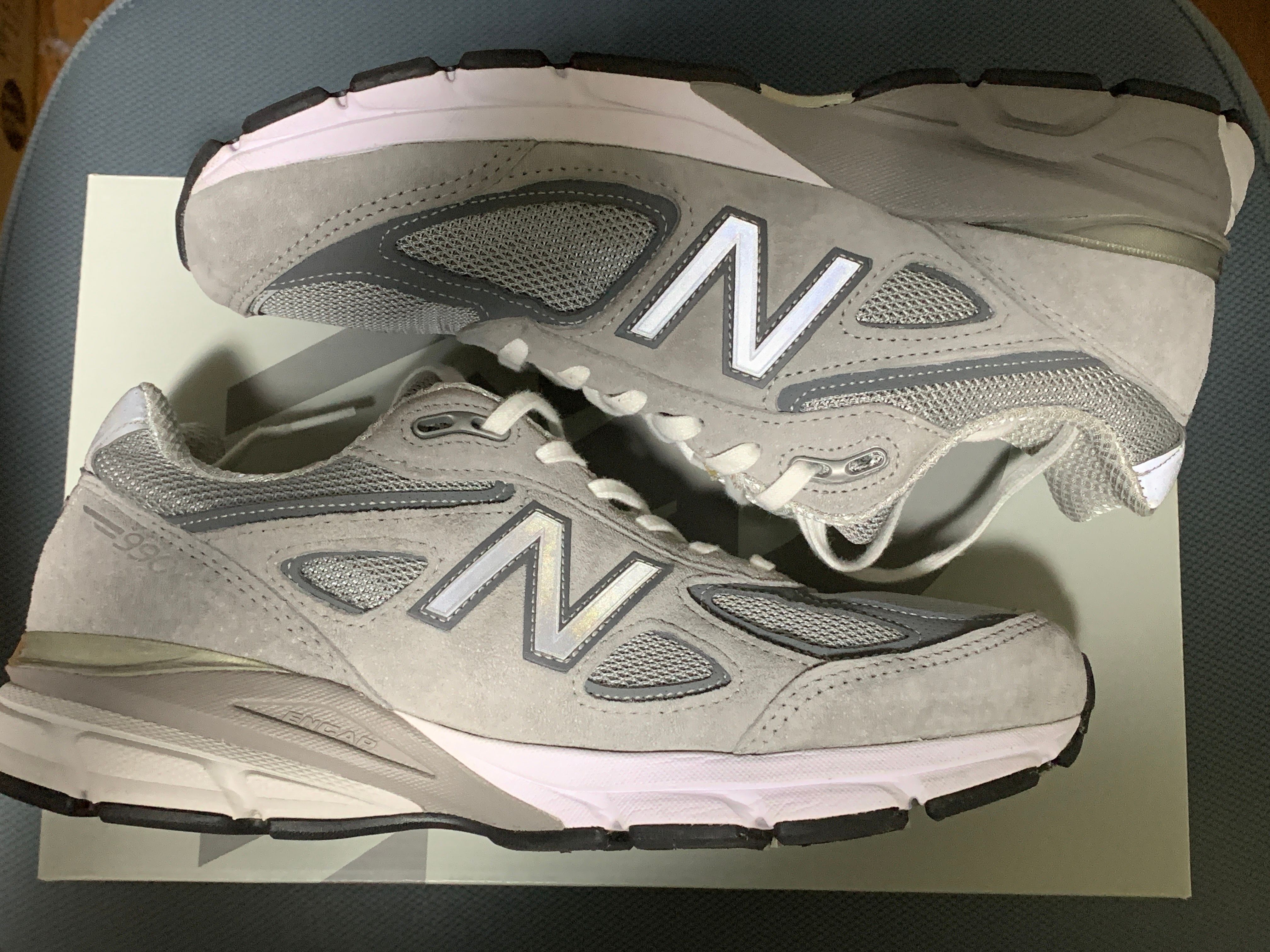 New Balance 990V4 "Grey Silver"