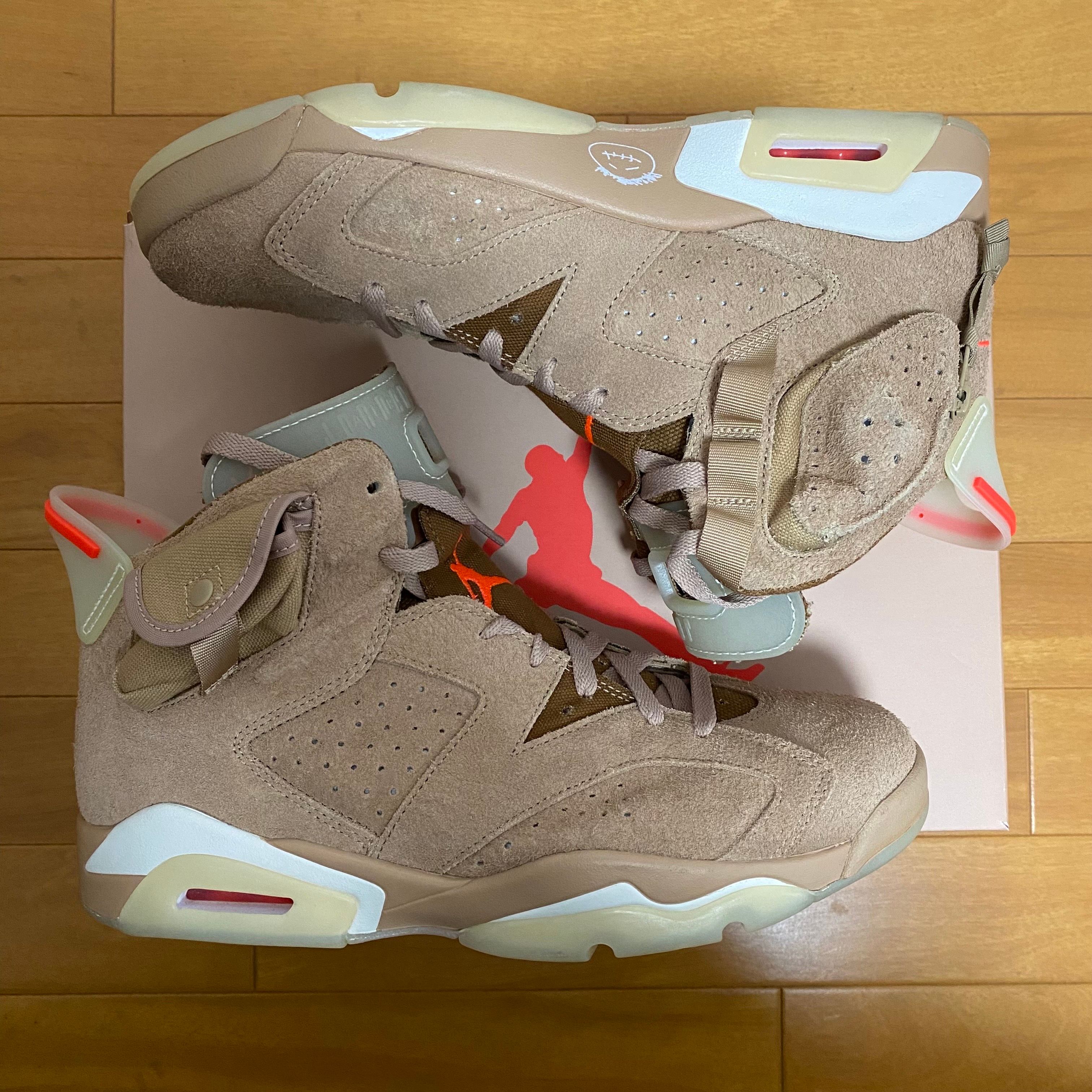 Travis Scott × Nike Air Jordan 6 "British Khaki"