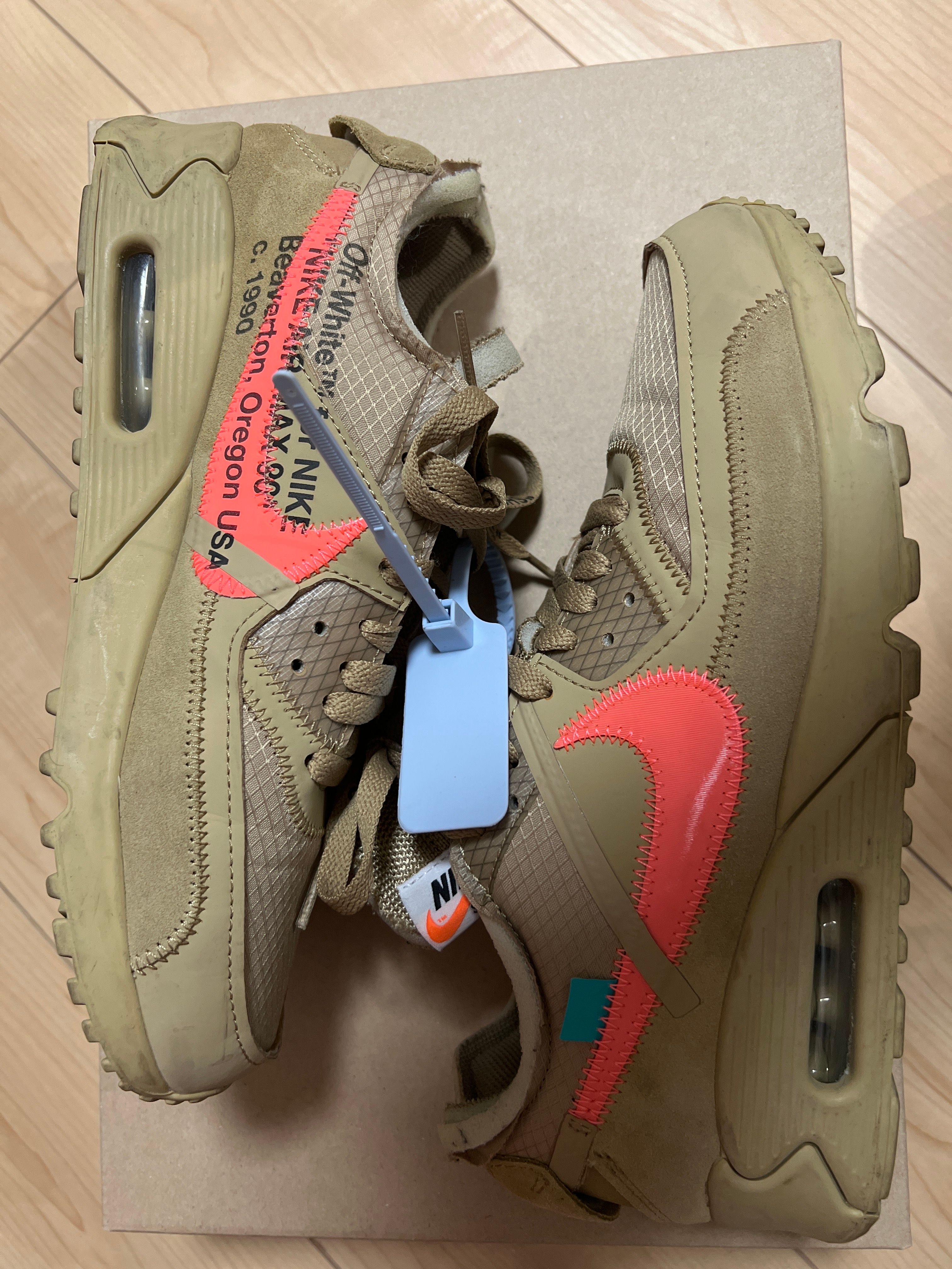 Off-White × Nike Air Max 90 "Desert Ore"