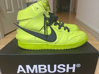 AMBUSH × NIKE DUNK HIGH "FLASH LIME"