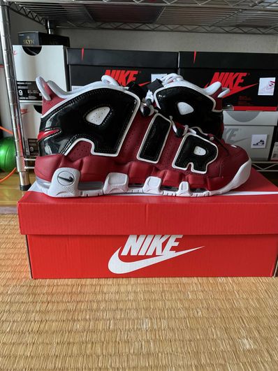 Nike Air More Uptempo ’96 "Black and Varsity Red" (2021)