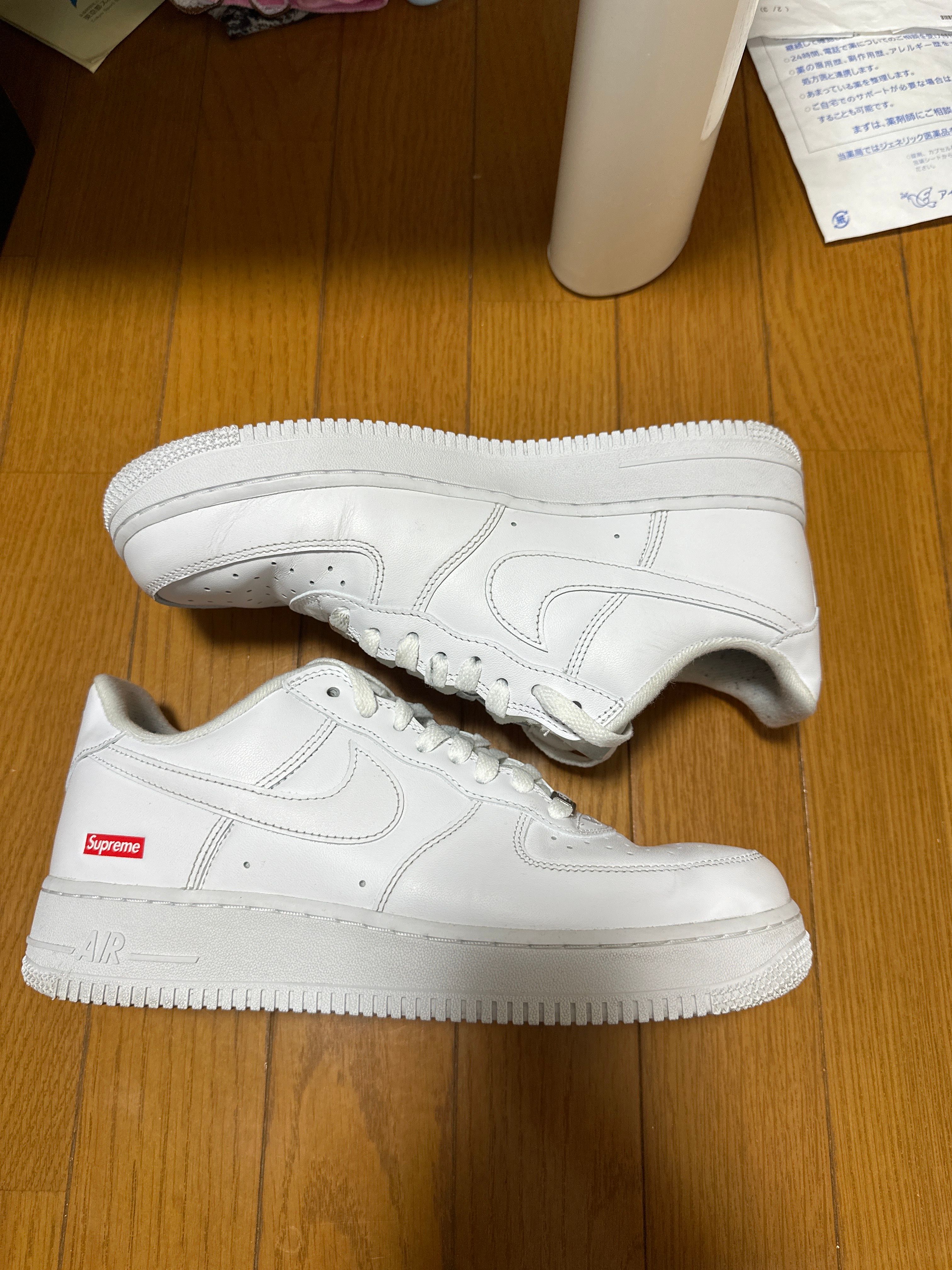 Supreme × Nike Air Force 1 Low "White"