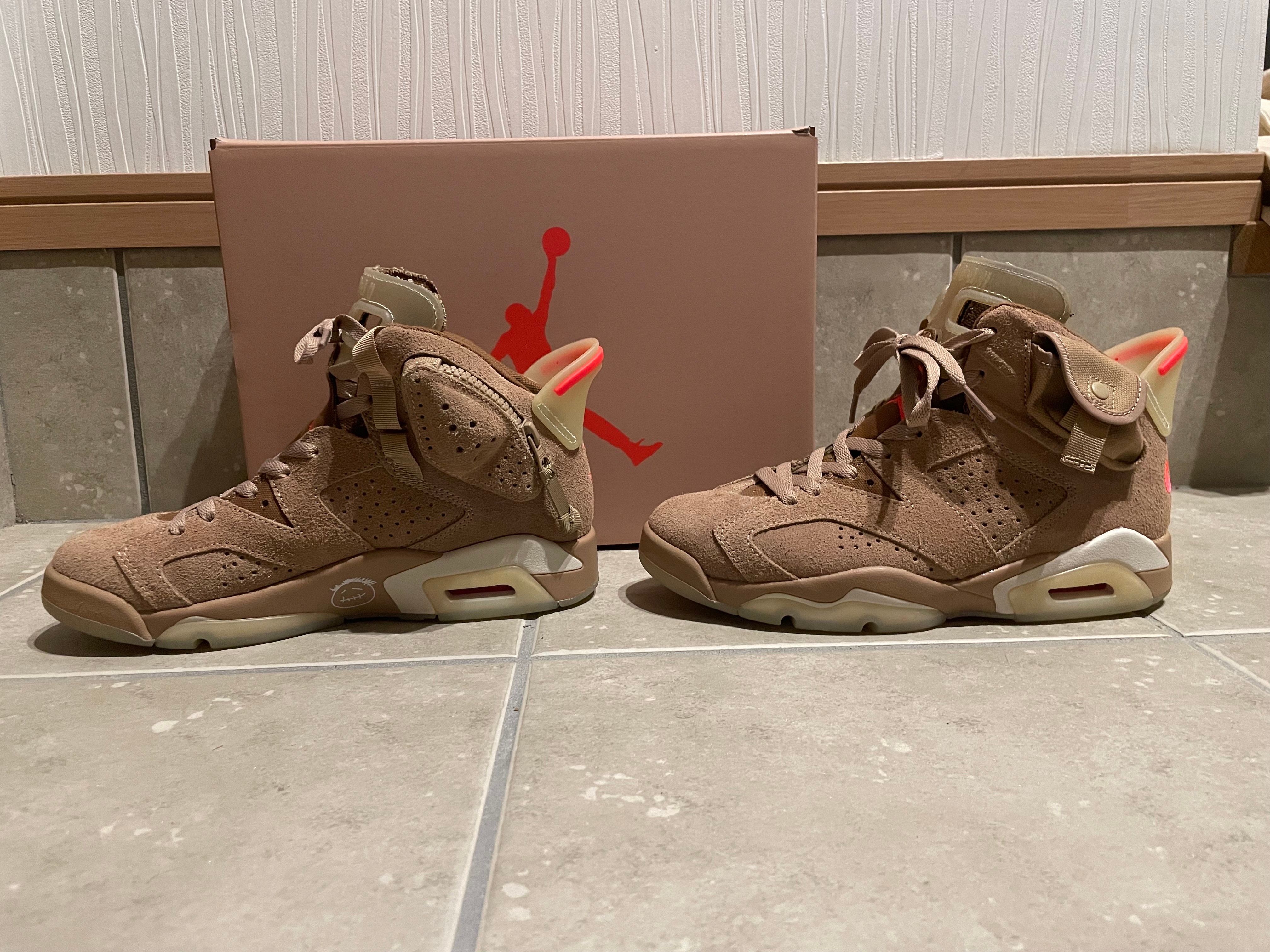 Travis Scott × Nike Air Jordan 6 "British Khaki"