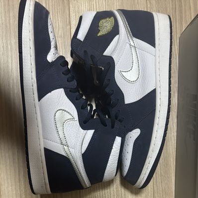 Nike Air Jordan 1 High OG CO.JP "White/Midnight Navy" (2020)(ブリーフケースなし)